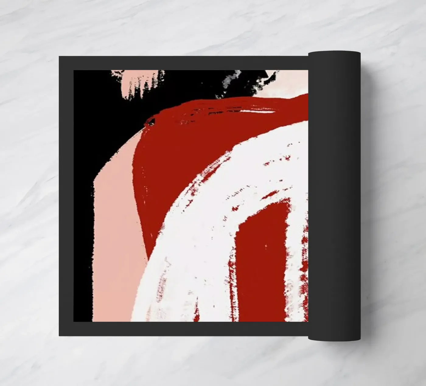 Kabuki doormat by Jilli Darling Art