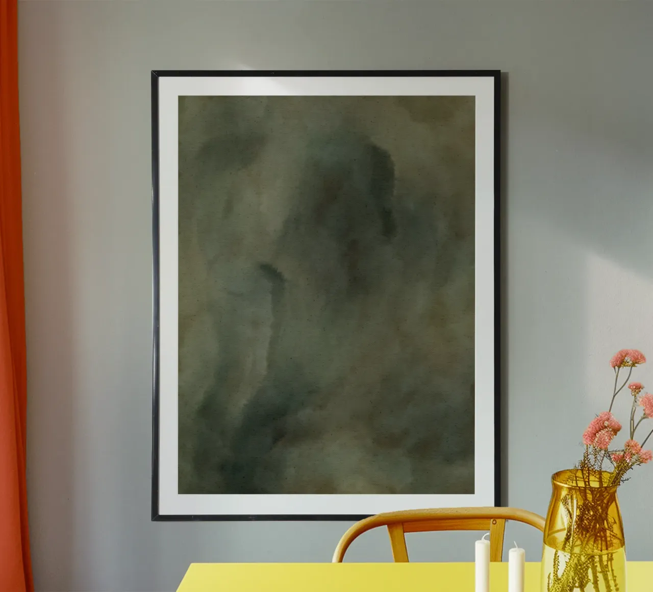 Wet Canvas 2 carta hahnemühle da Shatha Al Dafai