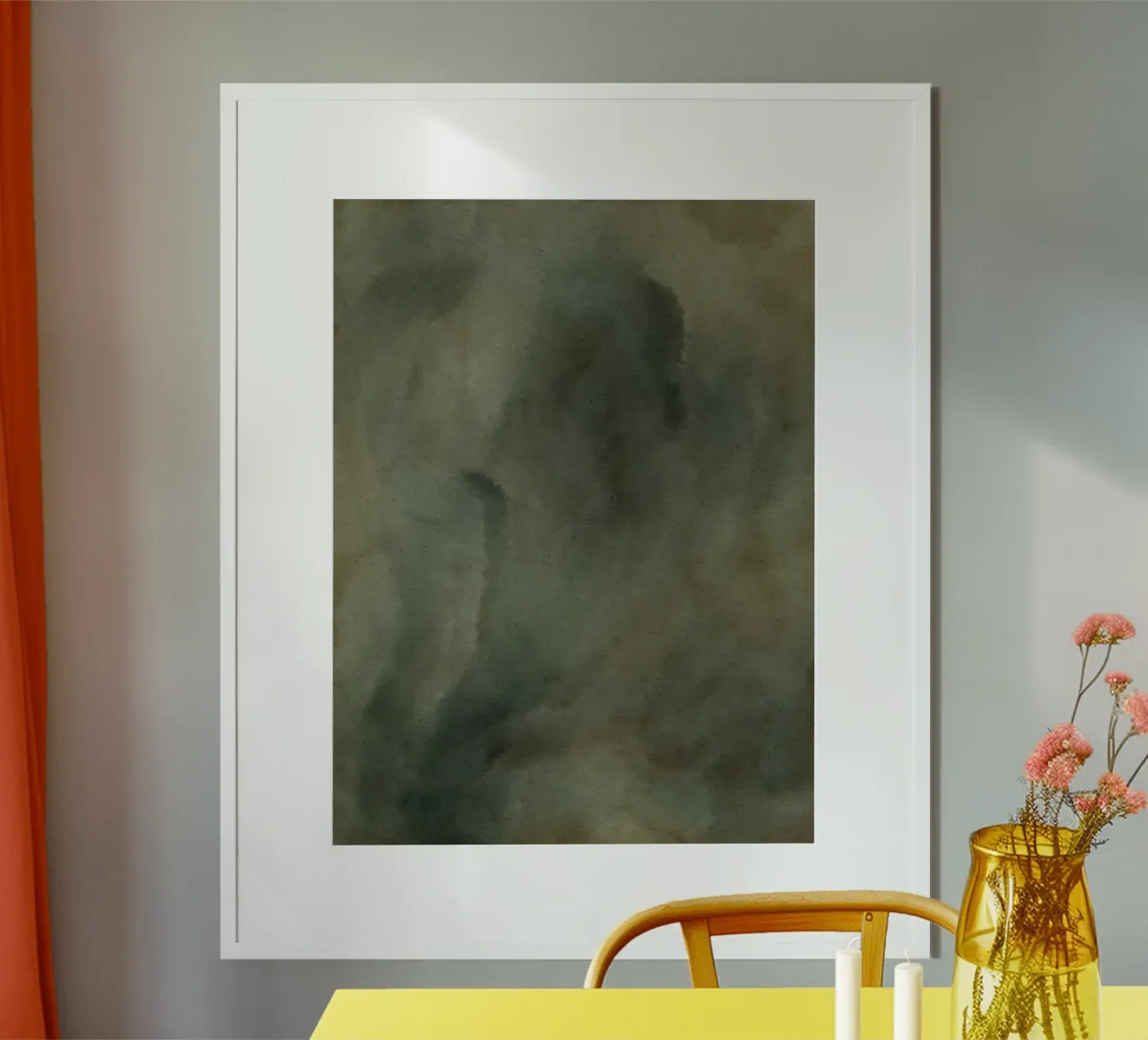 Wet Canvas 2 carta hahnemühle da Shatha Al Dafai