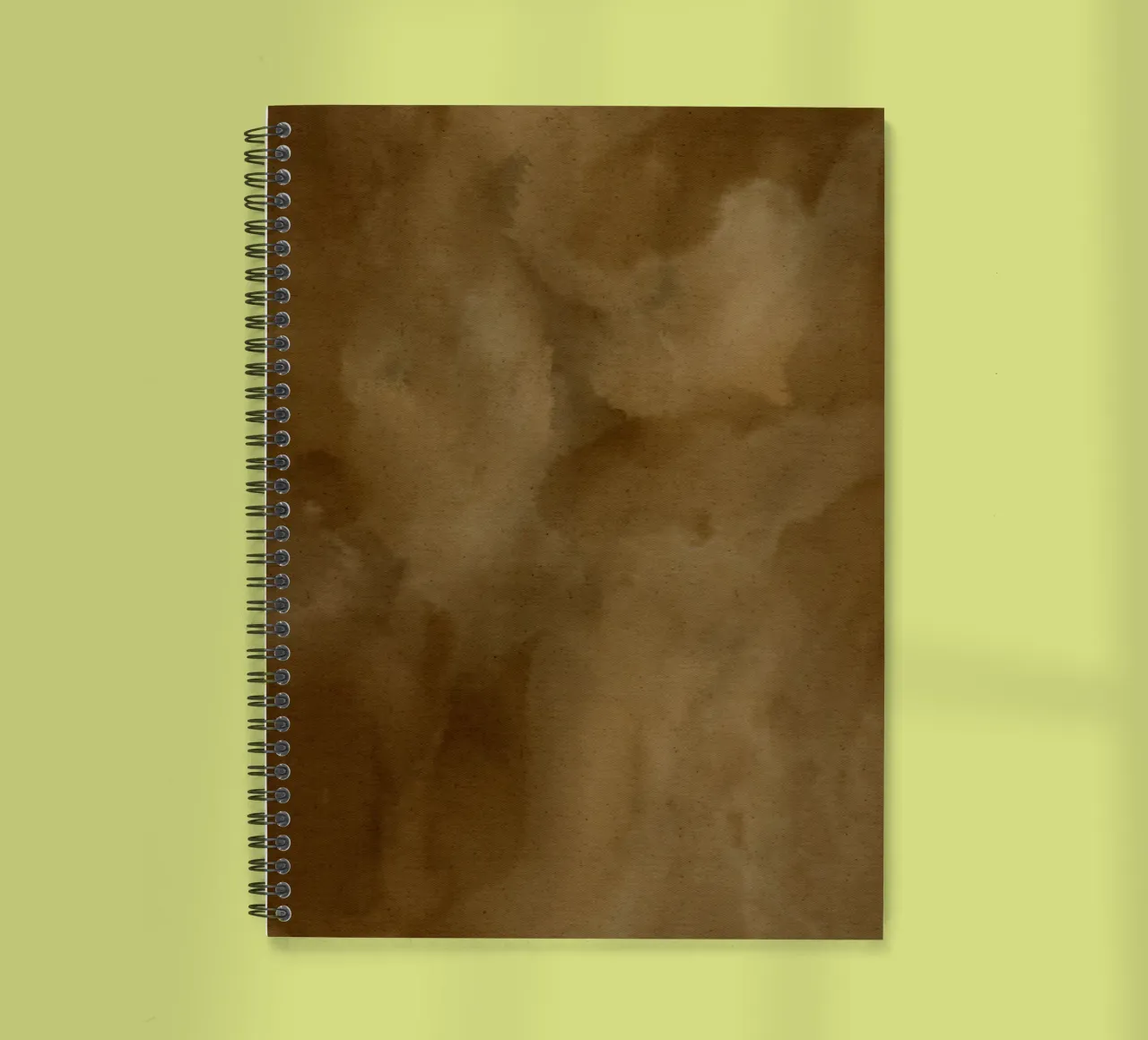 Wet Canvas 3 spiral notebook by Shatha Al Dafai