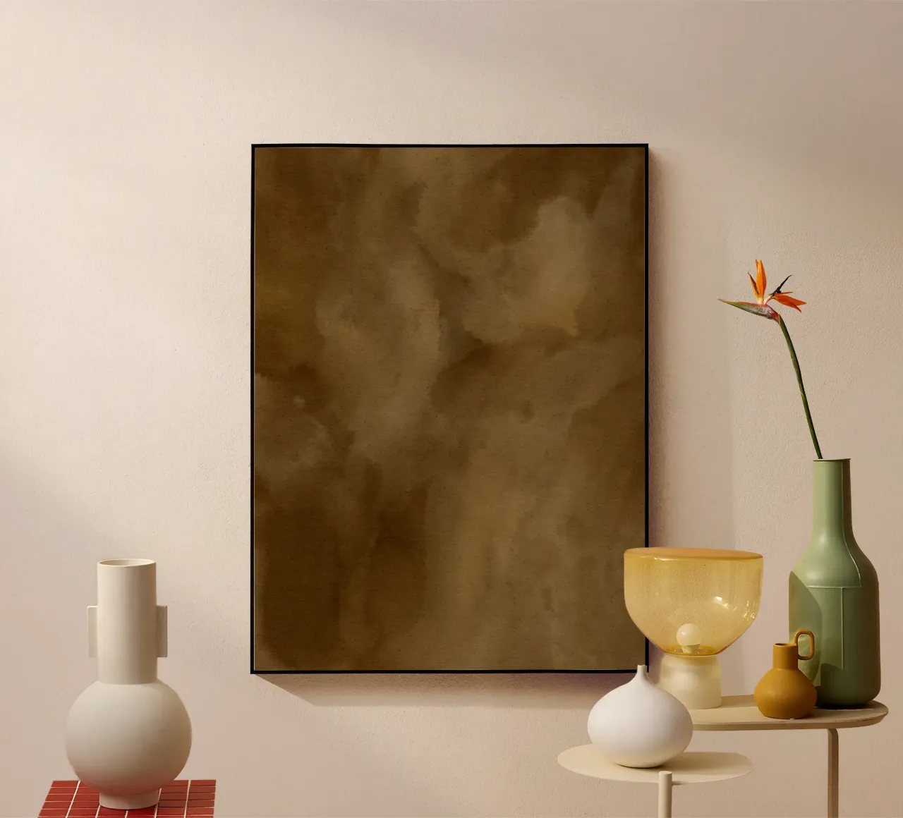 Wet Canvas 3 plexiglass da Shatha Al Dafai