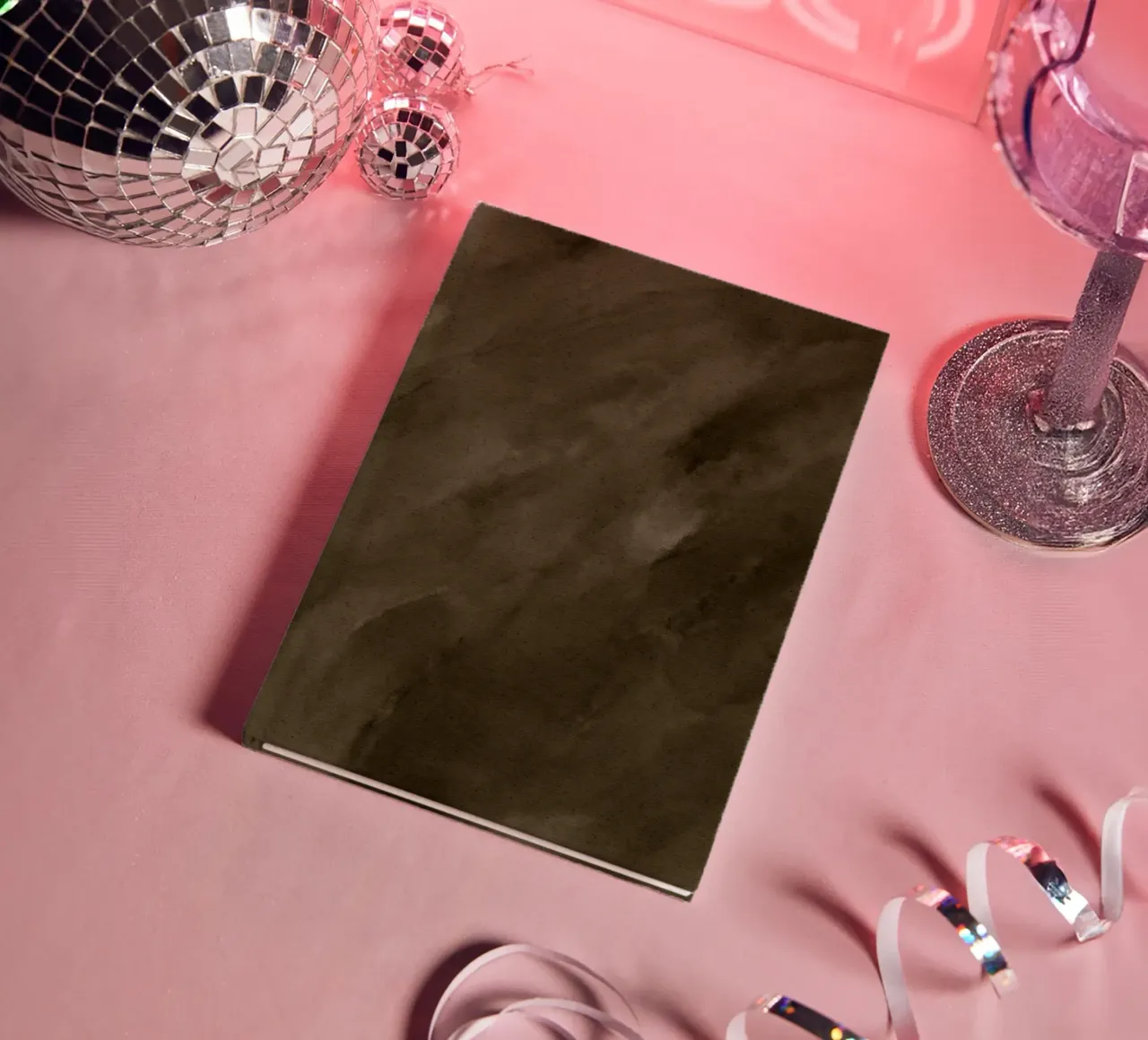 Wet Canvas 4 notebook by Shatha Al Dafai