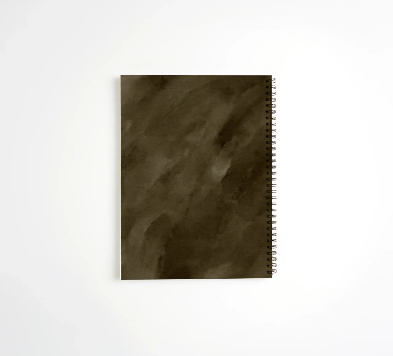 Wet Canvas 4 spiral notebook by Shatha Al Dafai