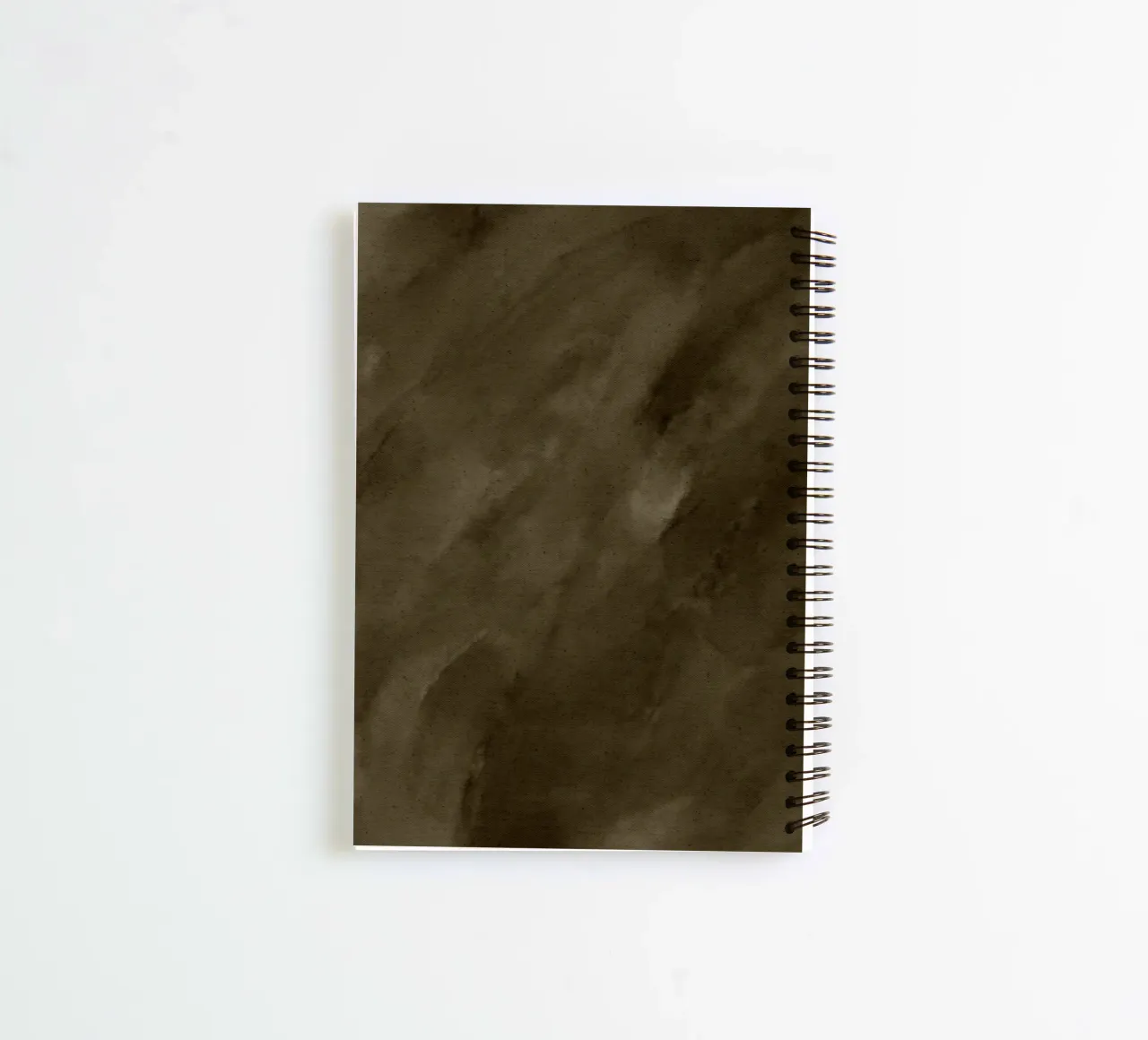 Wet Canvas 4 spiral notebook by Shatha Al Dafai