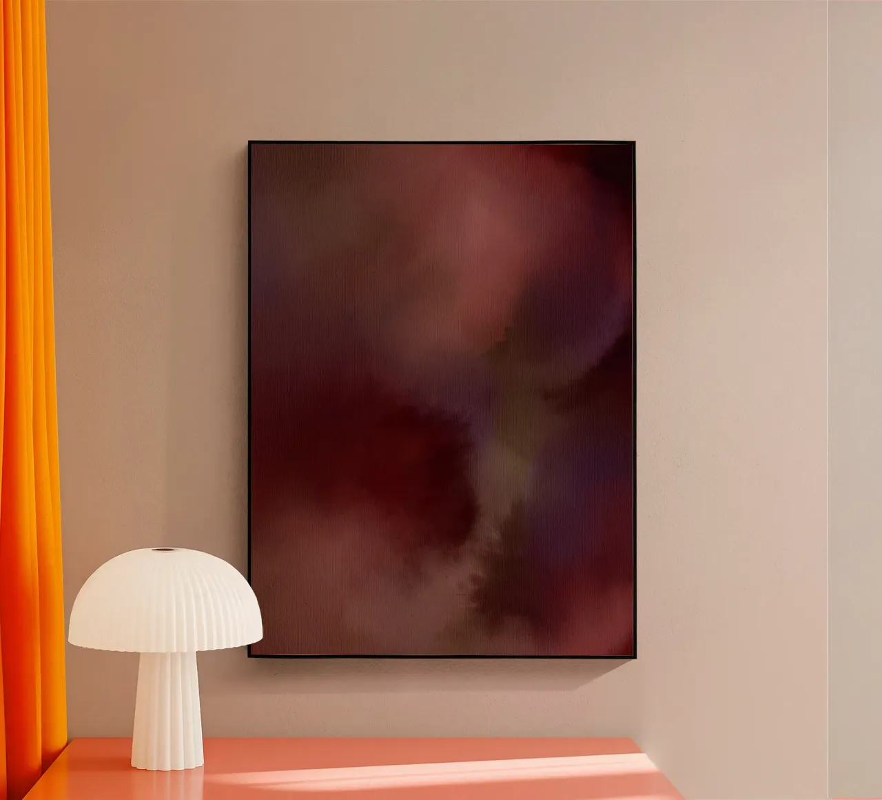 Wet Canvas 5 plexiglass da Shatha Al Dafai