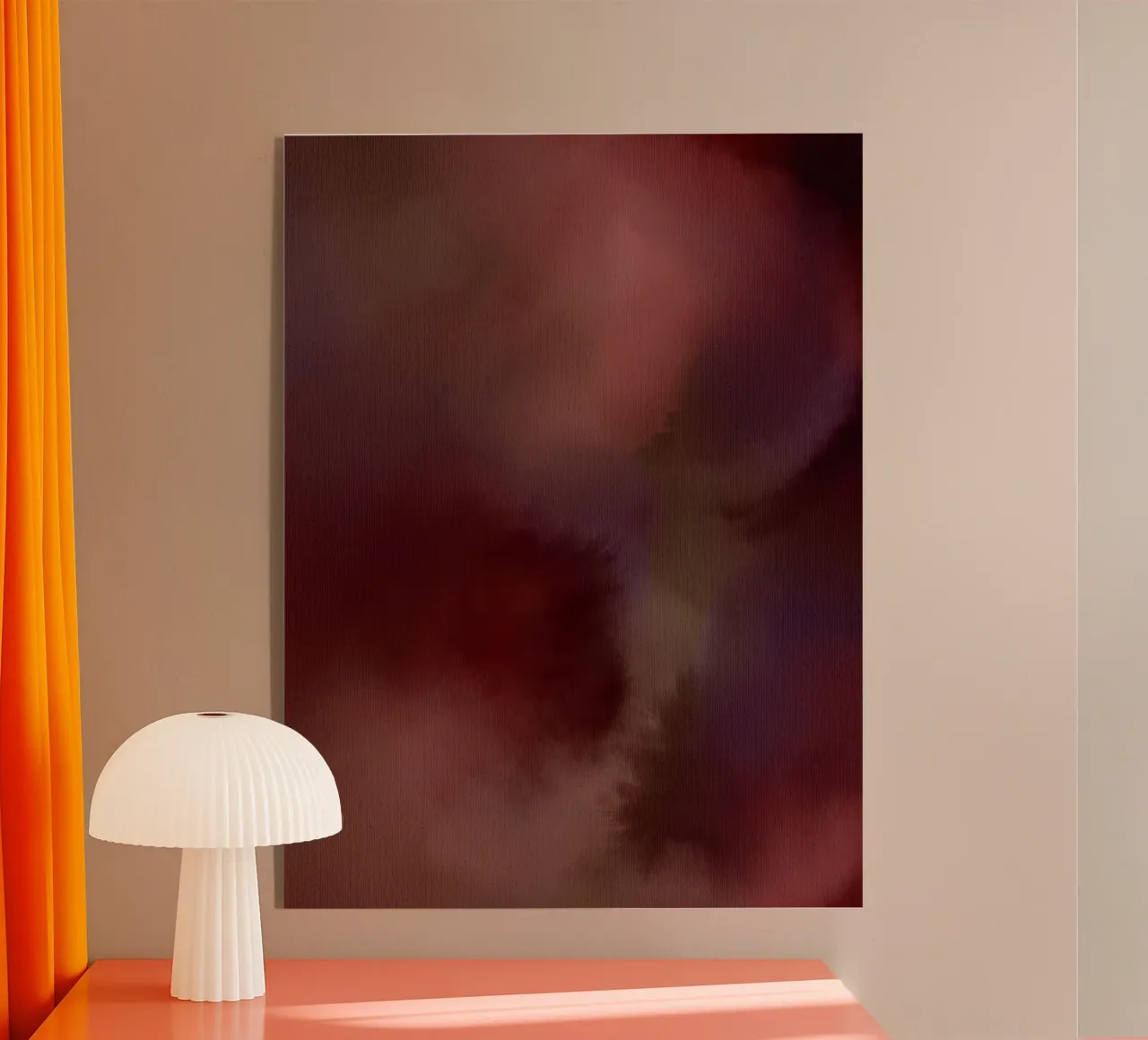 Wet Canvas 5 plexiglass da Shatha Al Dafai