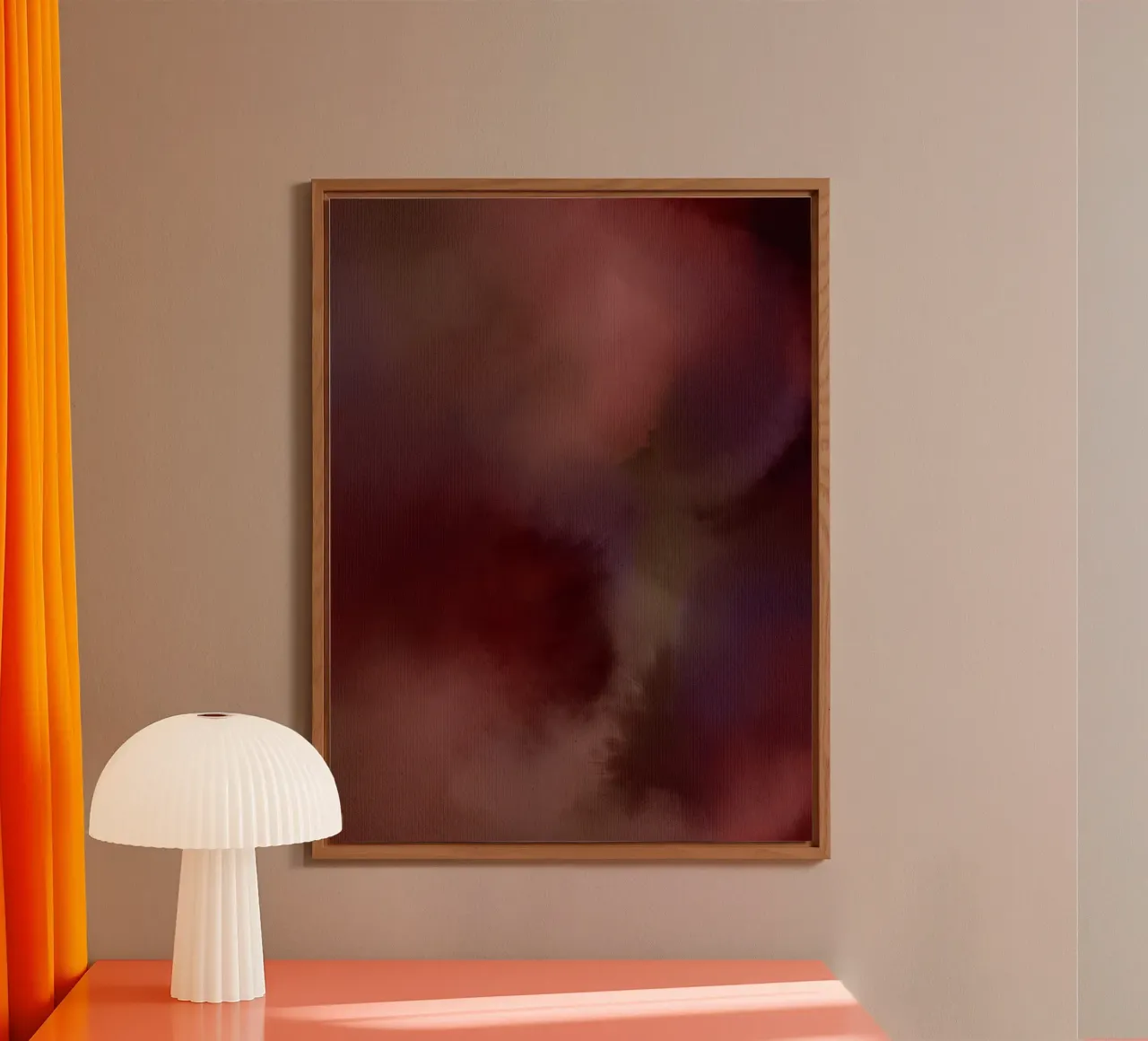 Wet Canvas 5 alluminio dibond da Shatha Al Dafai
