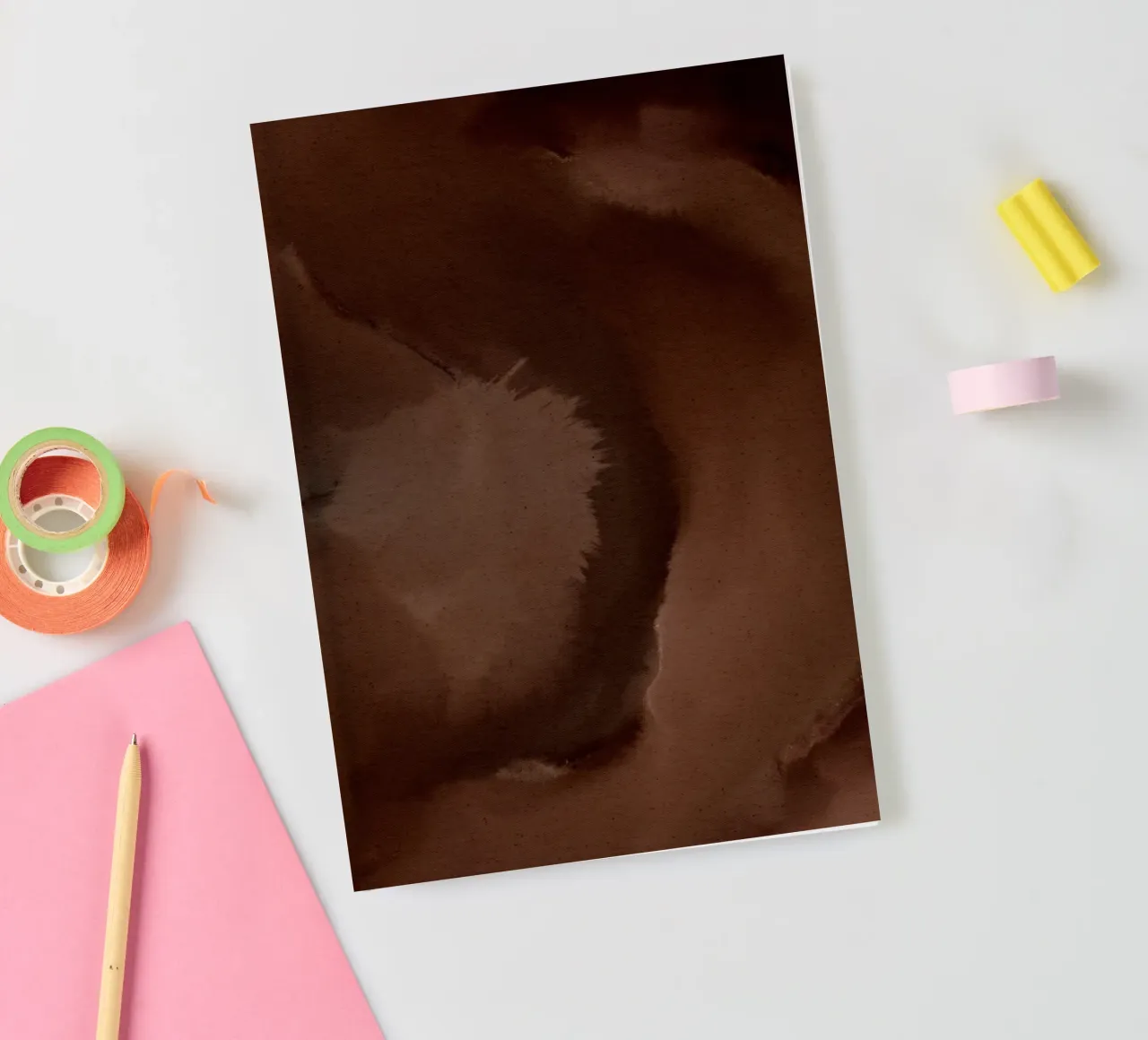 Wet Canvas 6 notebook by Shatha Al Dafai