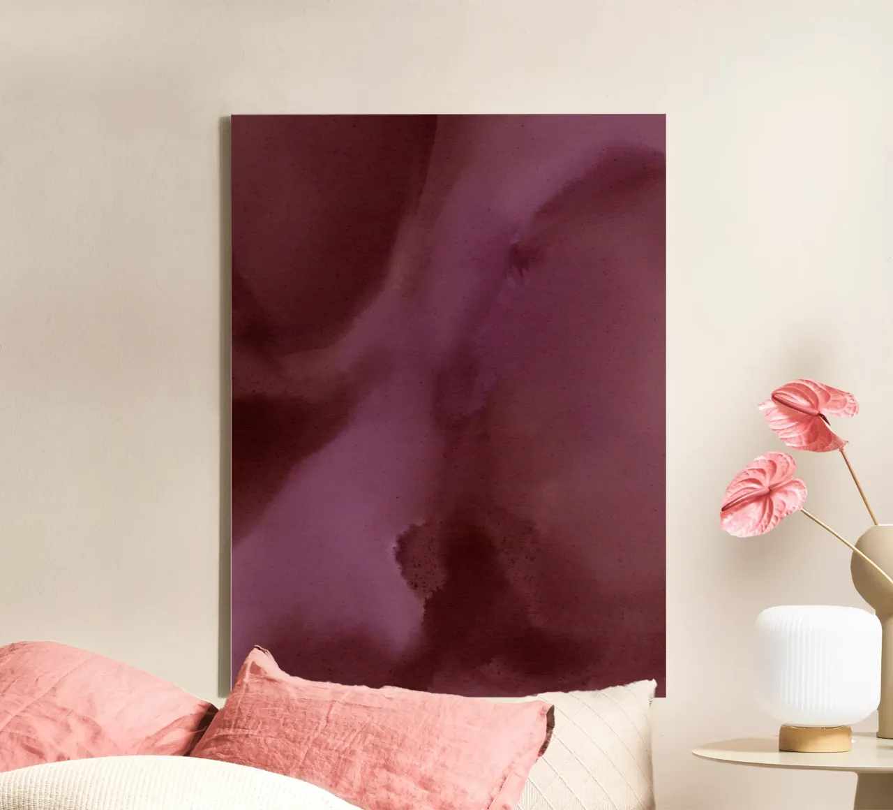 Wet Canvas 7 canvas met Baklijst van Shatha Al Dafai
