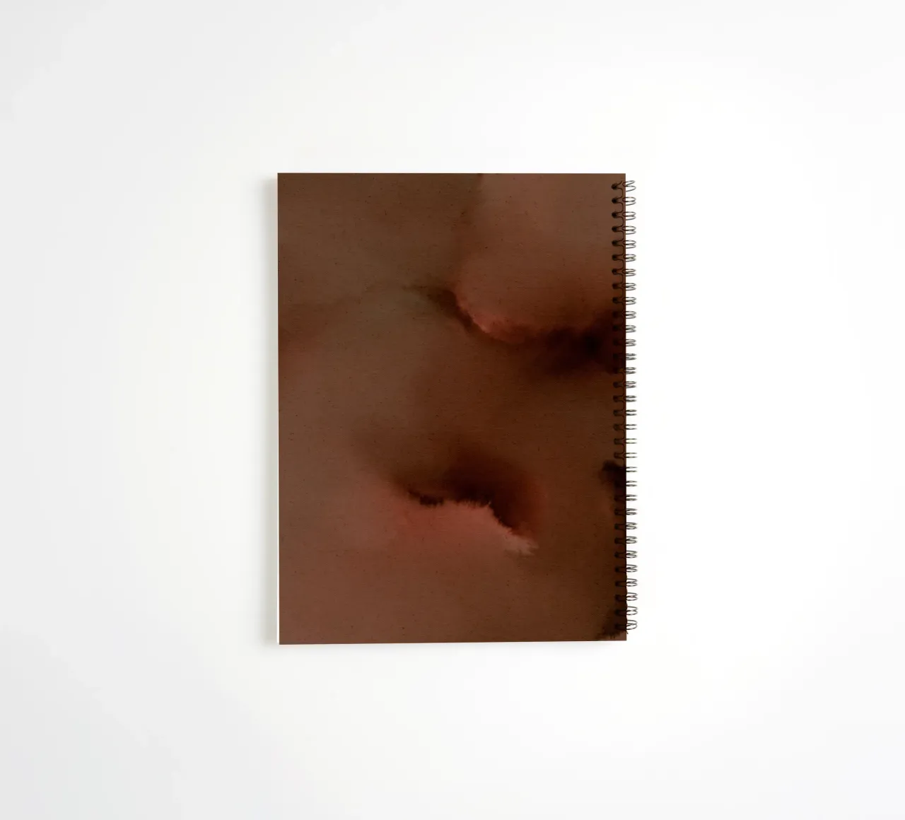 Wet Canvas 8 spiral notebook by Shatha Al Dafai