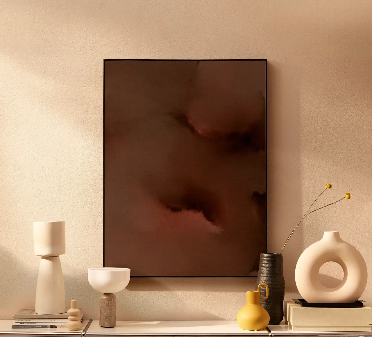Wet Canvas 8 pannello forex da Shatha Al Dafai