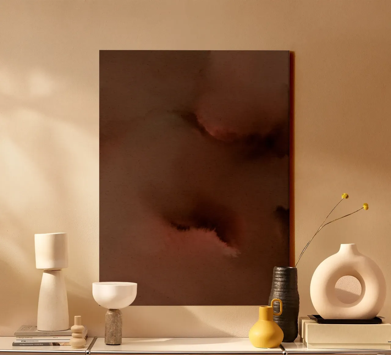 Wet Canvas 8 tela da Shatha Al Dafai