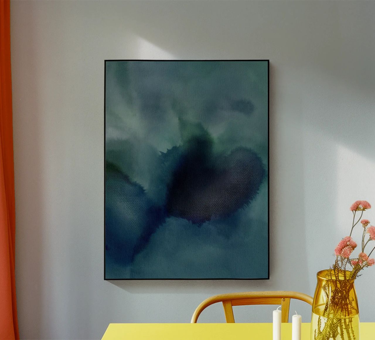 Wet Canvas 9 plexiglass da Shatha Al Dafai