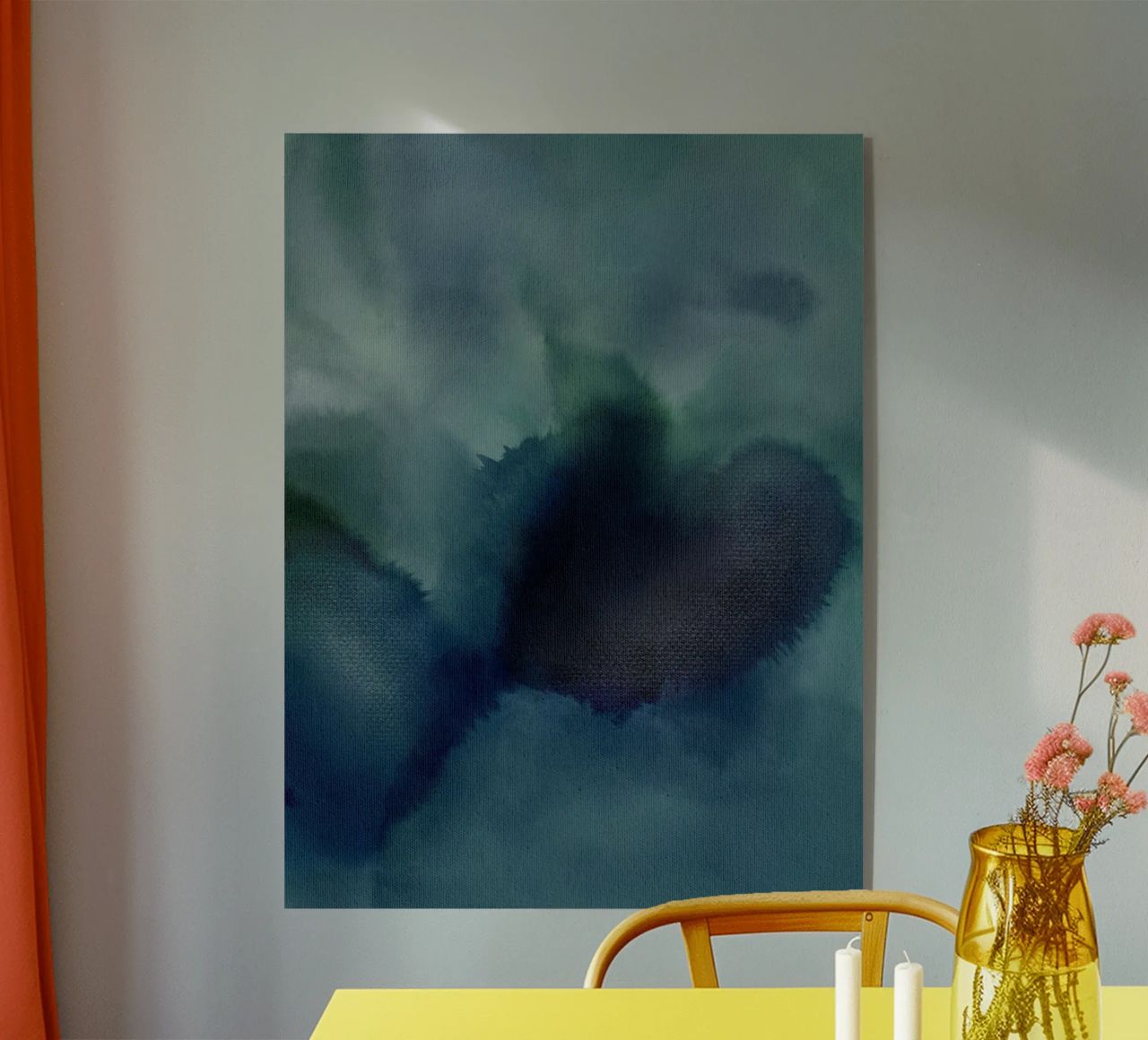 Wet Canvas 9 plexiglass da Shatha Al Dafai