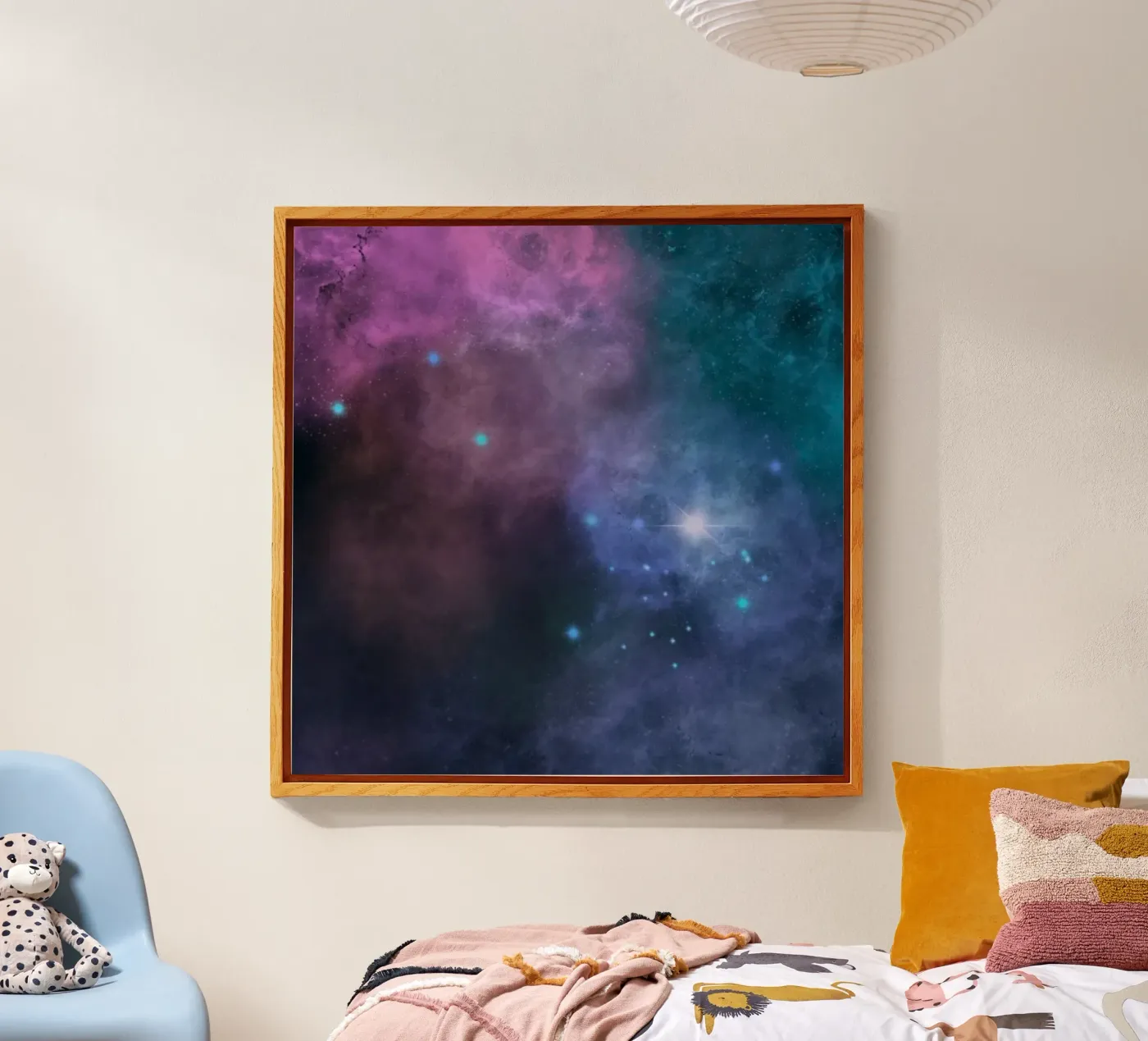Colorful Galaxy plexiglass da Vivi Nicolin