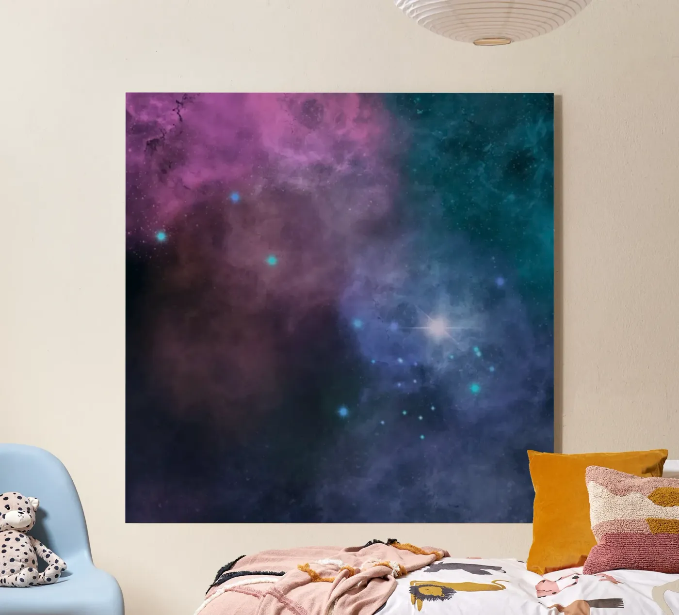 Colorful Galaxy plexiglass da Vivi Nicolin