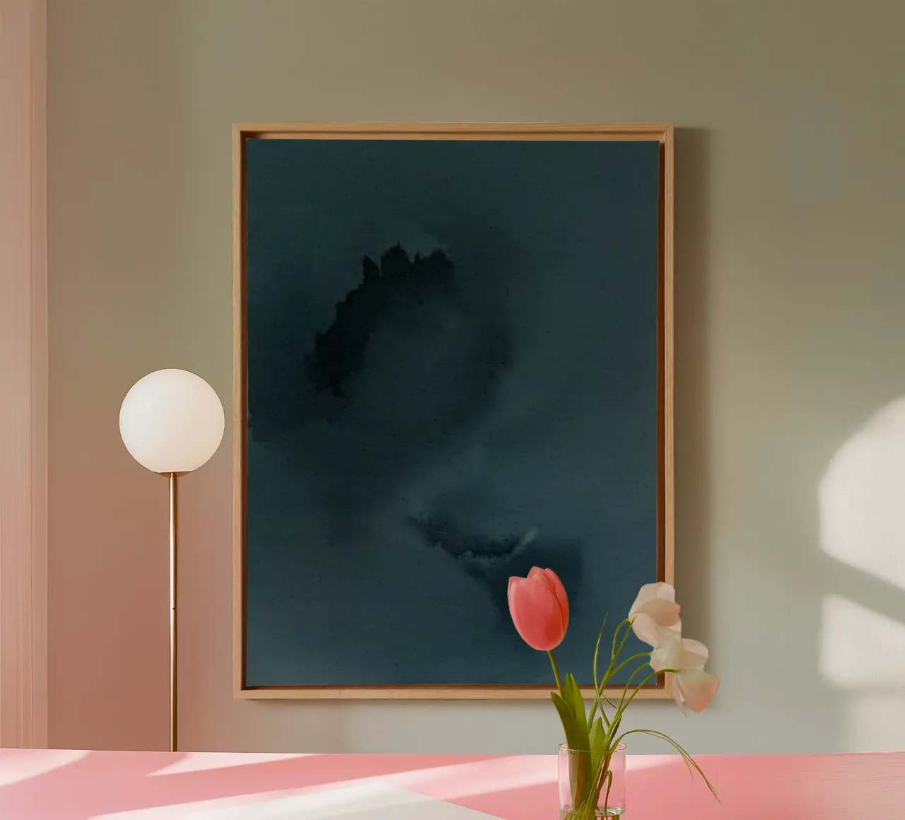 Wet Canvas 10 tela da Shatha Al Dafai