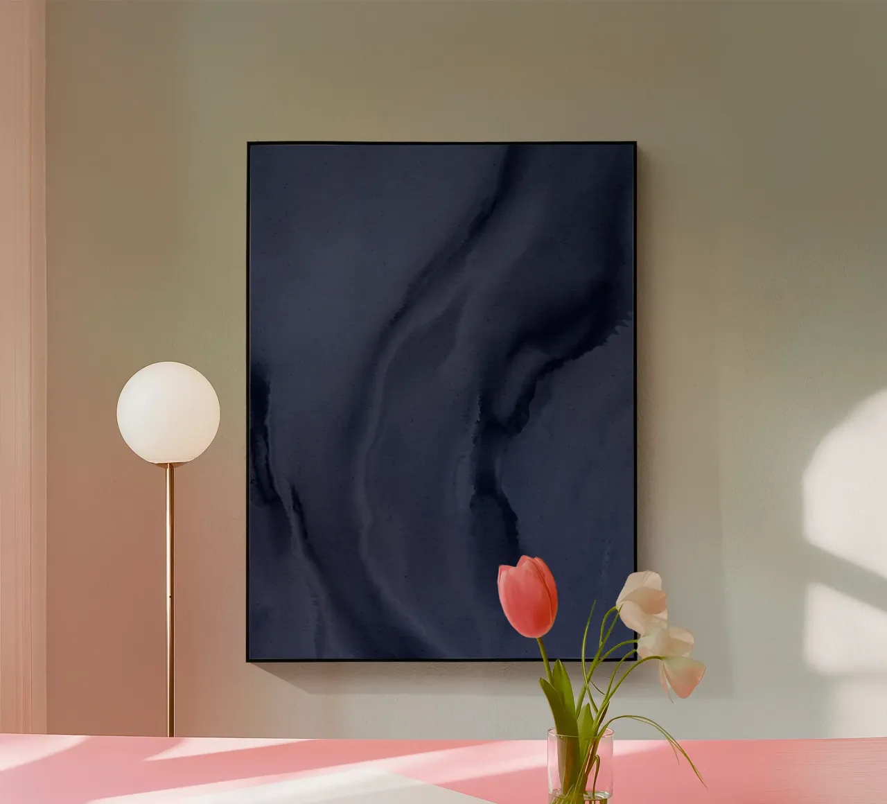 Wet Canvas 11 plexiglass da Shatha Al Dafai