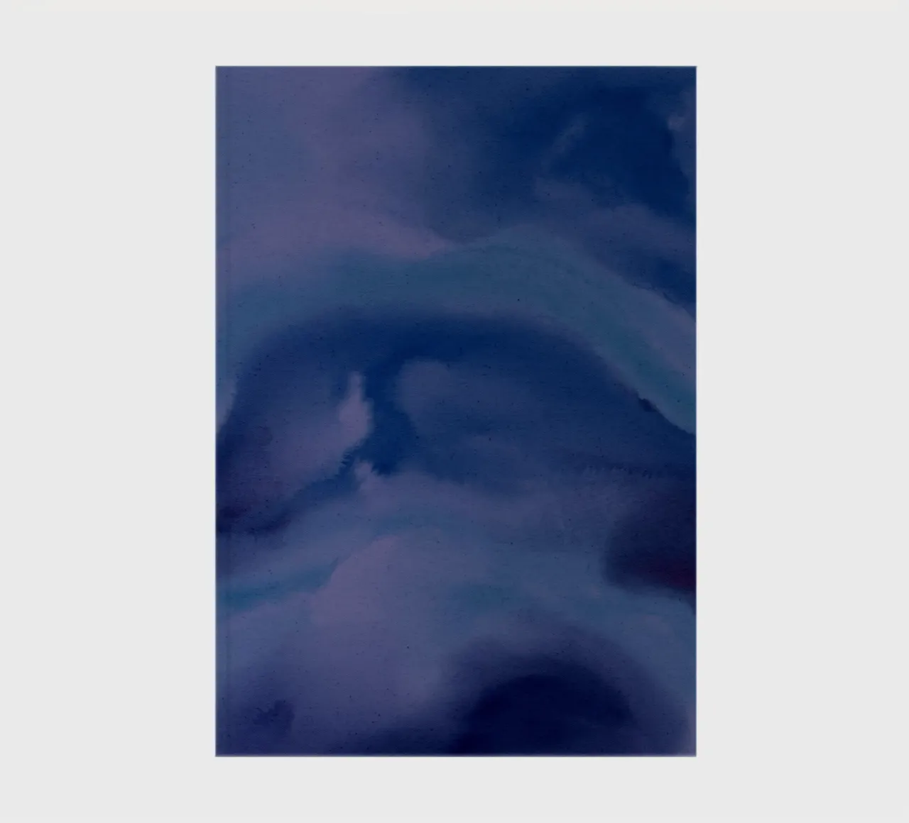 Wet Canvas 12 notebook by Shatha Al Dafai