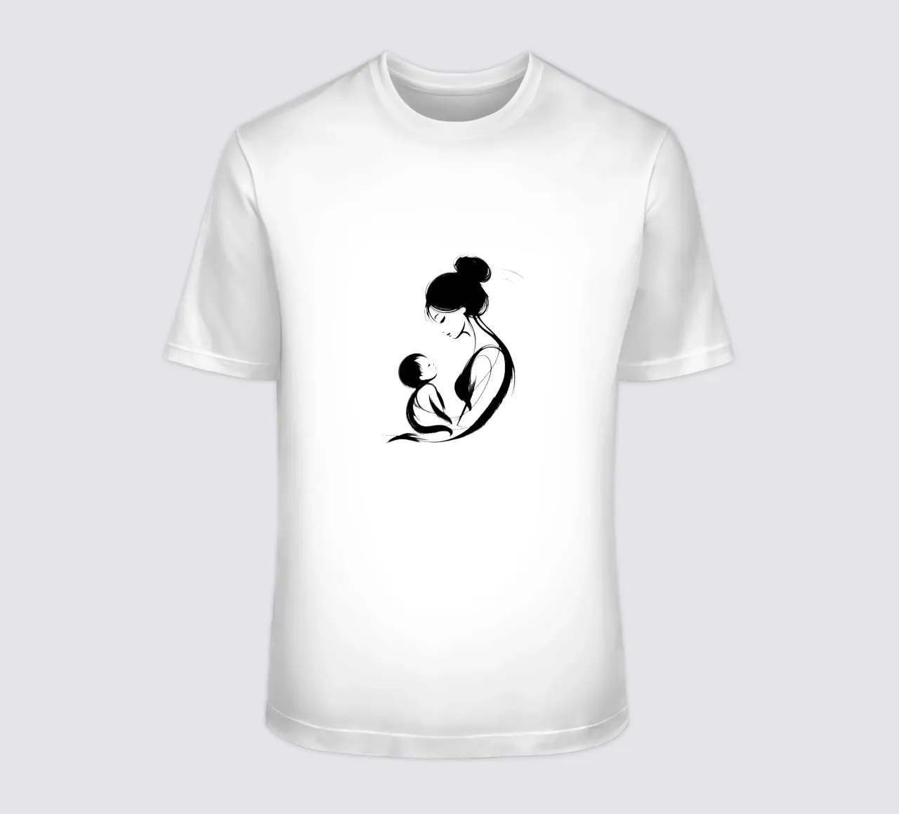 Mère et enfant t-shirt de Digital Naive