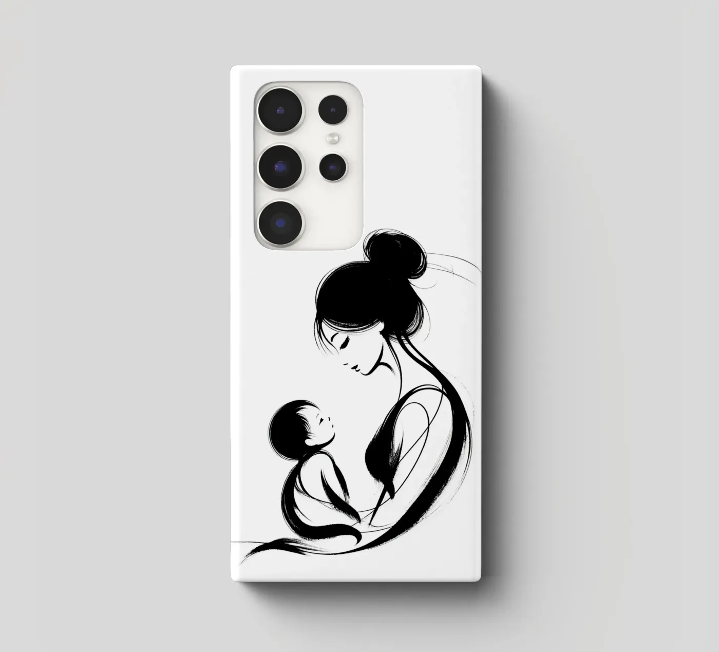 Madre e figlio cover samsung da Digital Naive