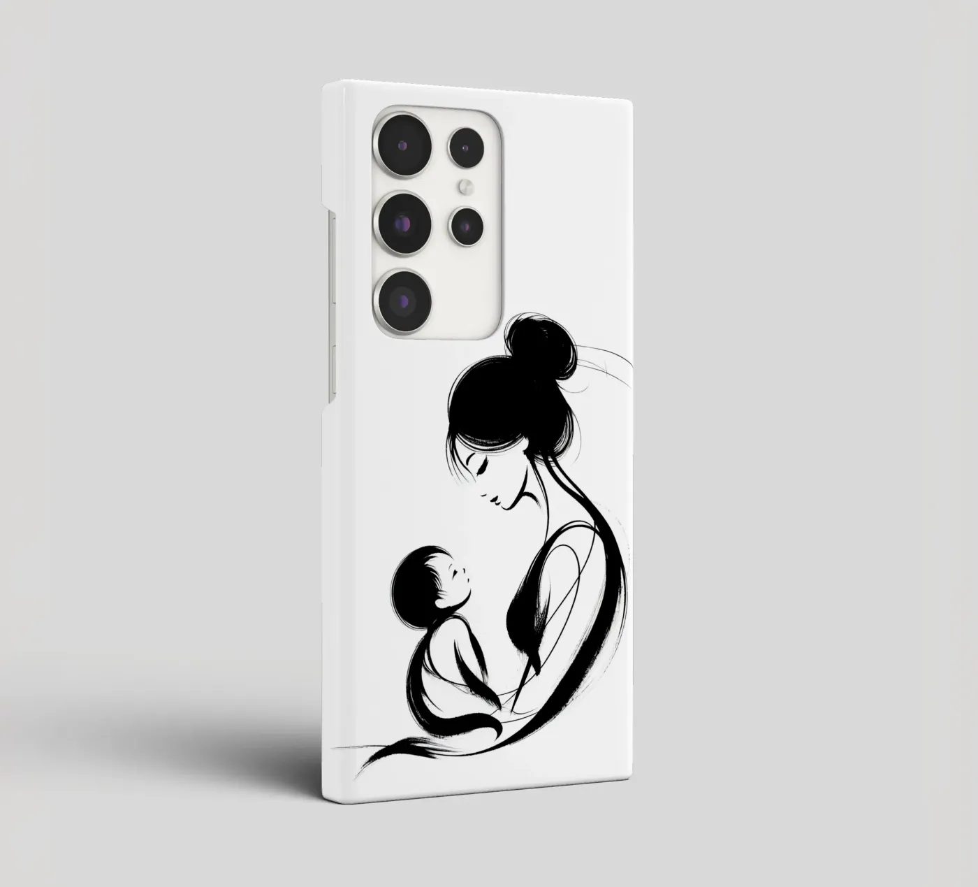 Madre e figlio cover samsung da Digital Naive