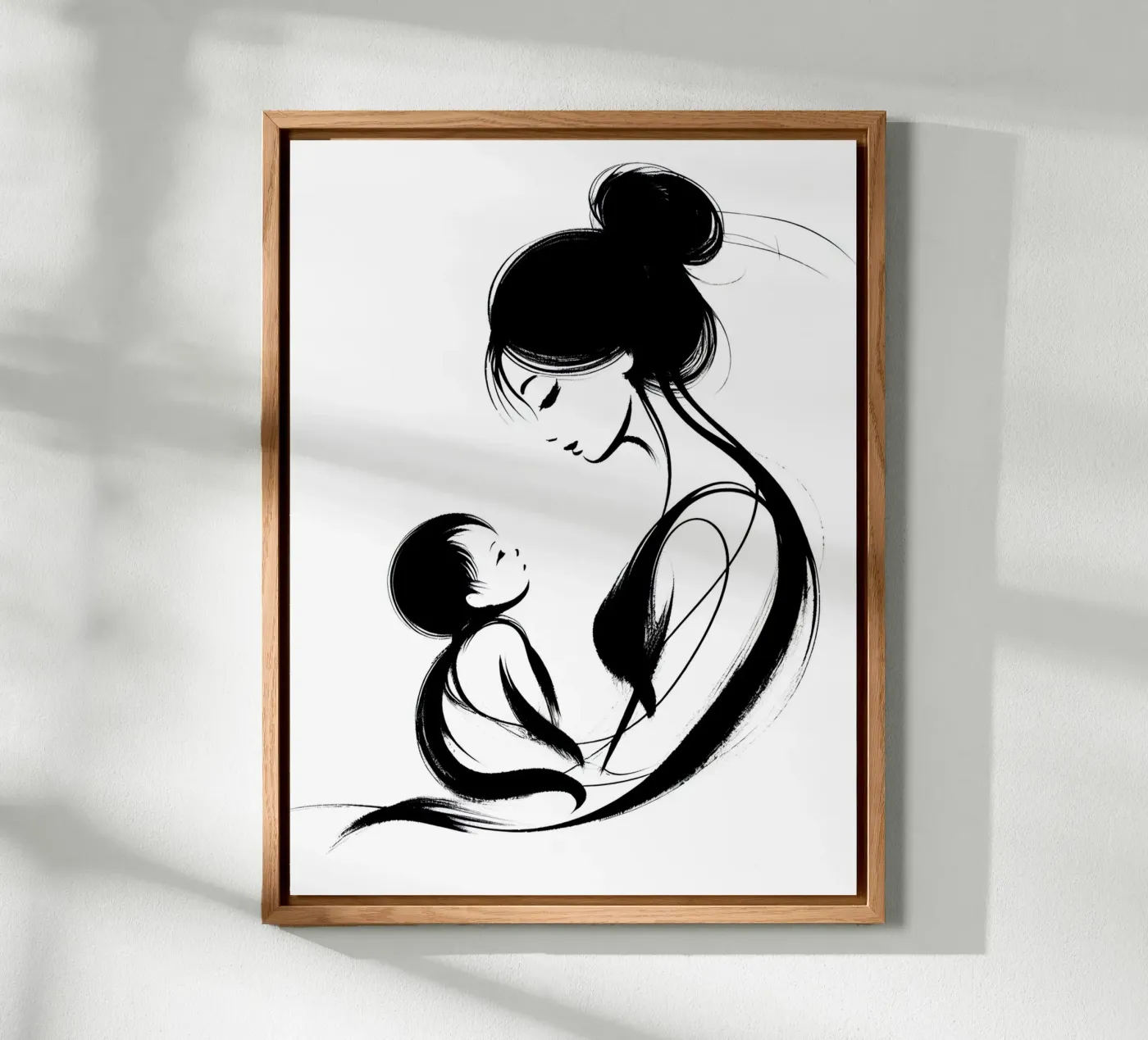 Madre e figlio pannello forex da Digital Naive