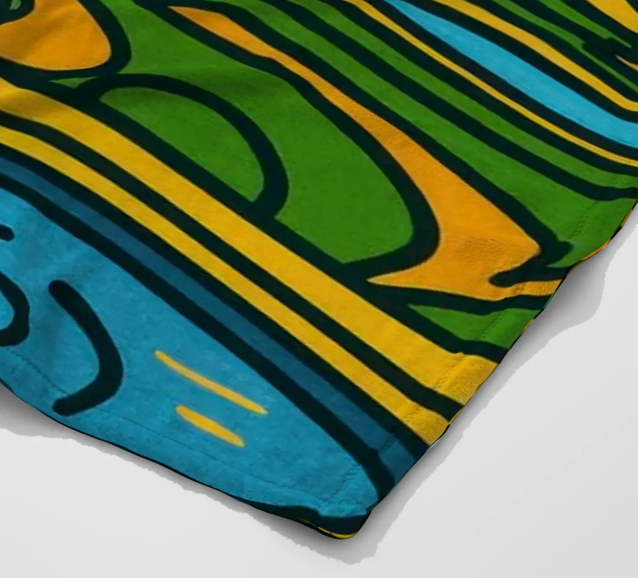 La versione pop di Versailles: una grandezza geometrica coperta in pile da JETLAG | affiches voyage