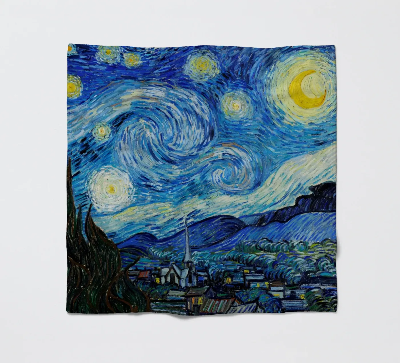 Starry Night Fleecedecke von Vivi Nicolin