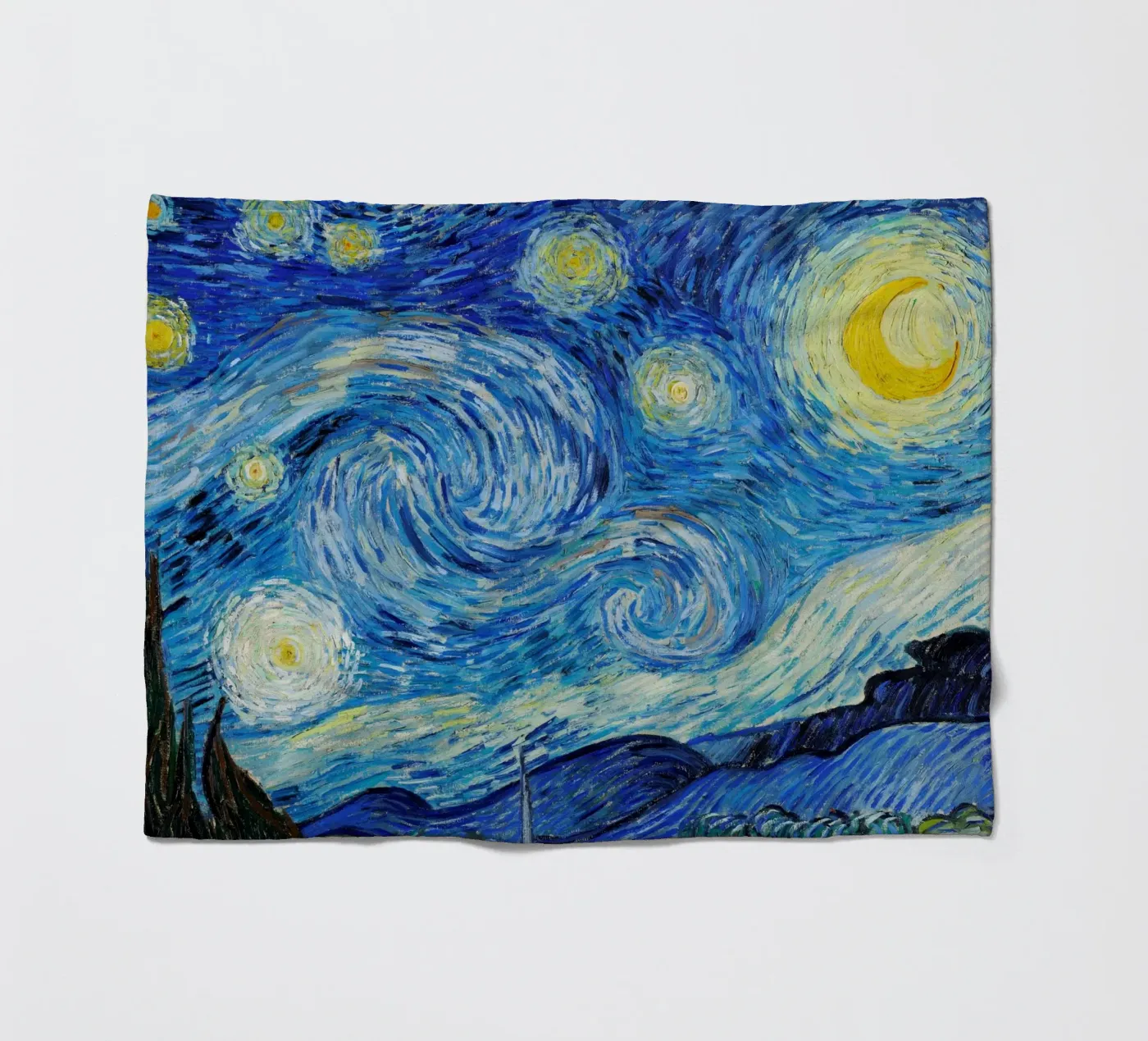 Starry Night Fleecedecke von Vivi Nicolin