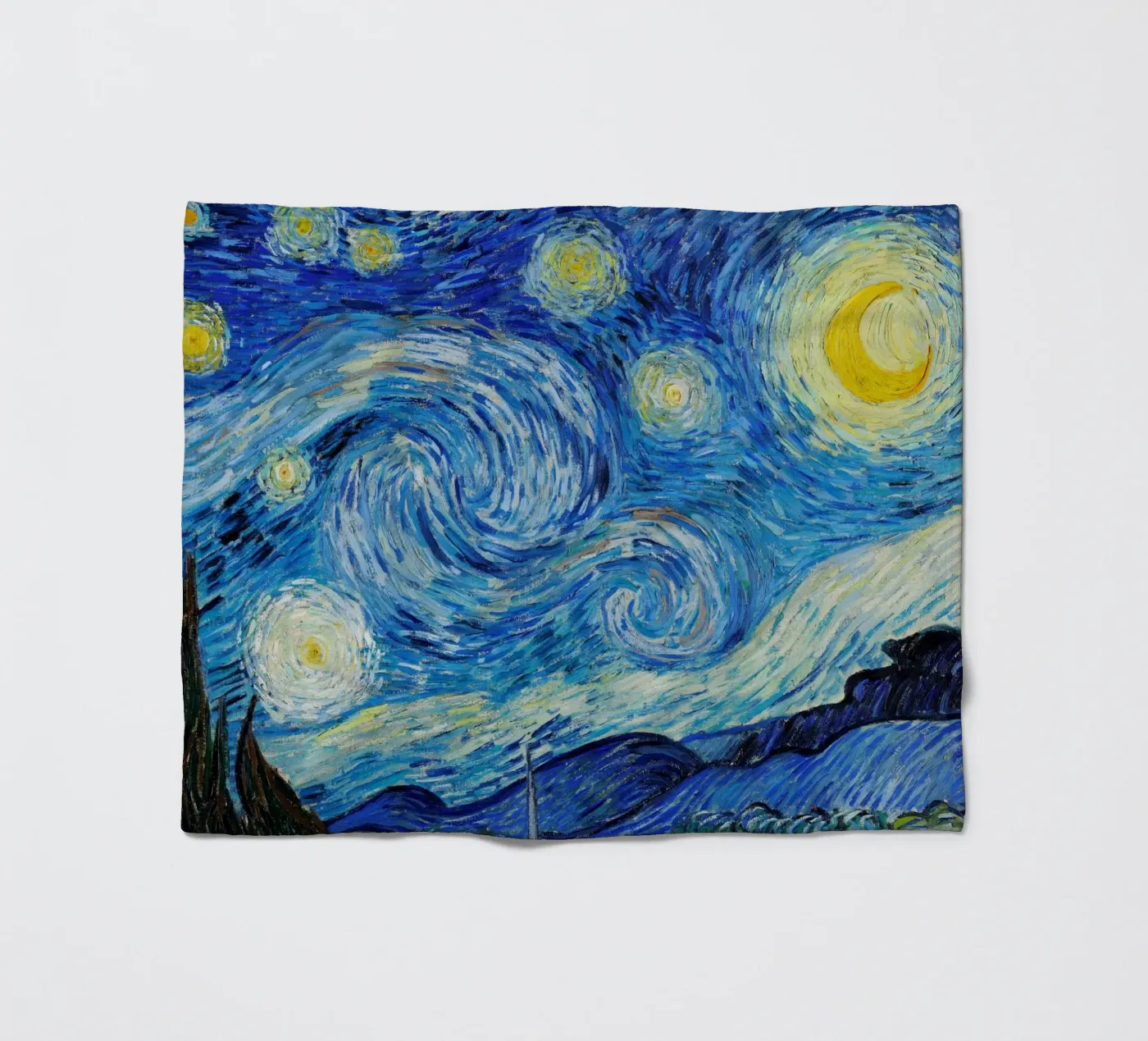 Starry Night Fleecedecke von Vivi Nicolin