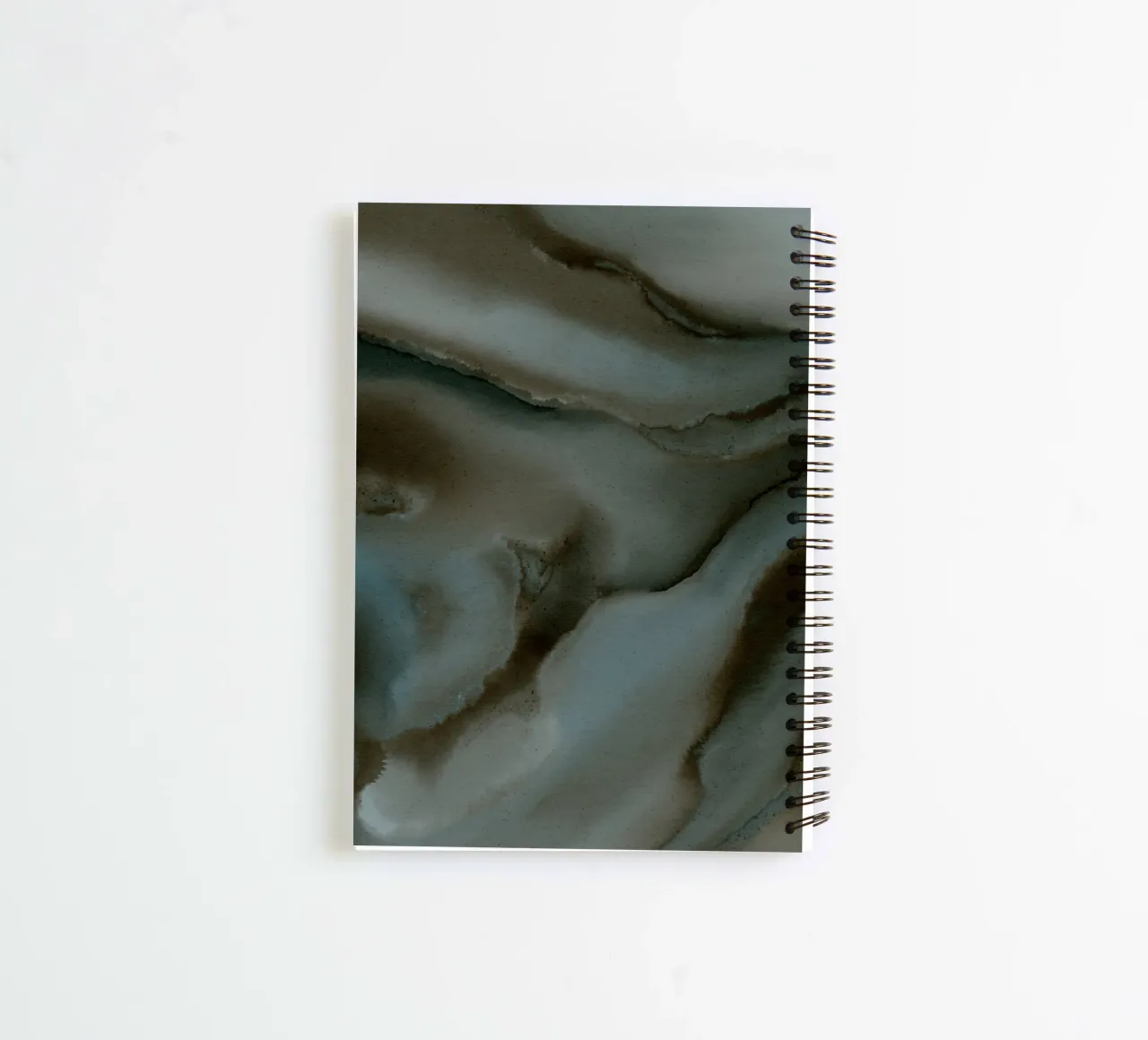 Wet Canvas 13 spiral notebook by Shatha Al Dafai