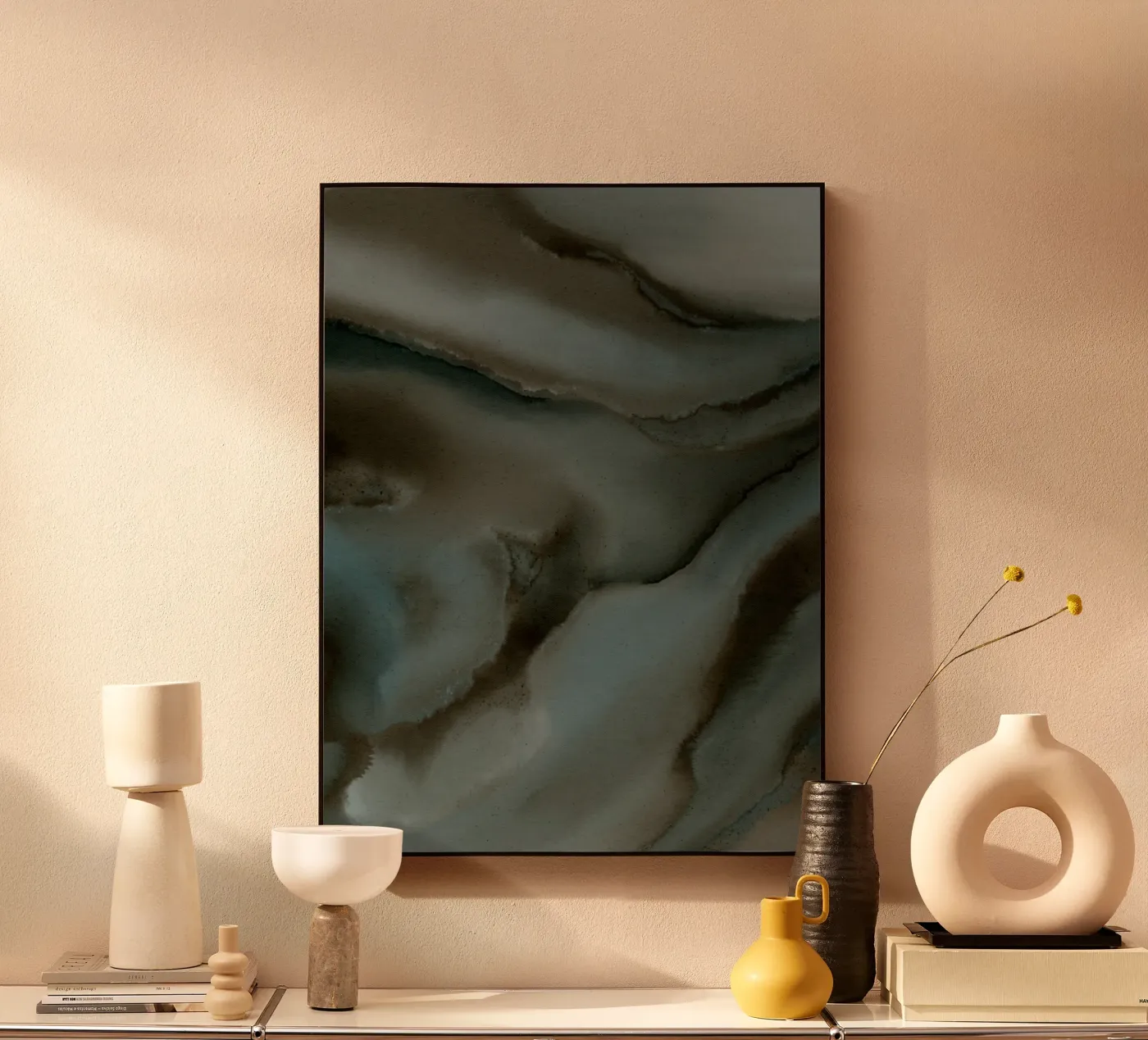 Wet Canvas 13 plexiglass da Shatha Al Dafai