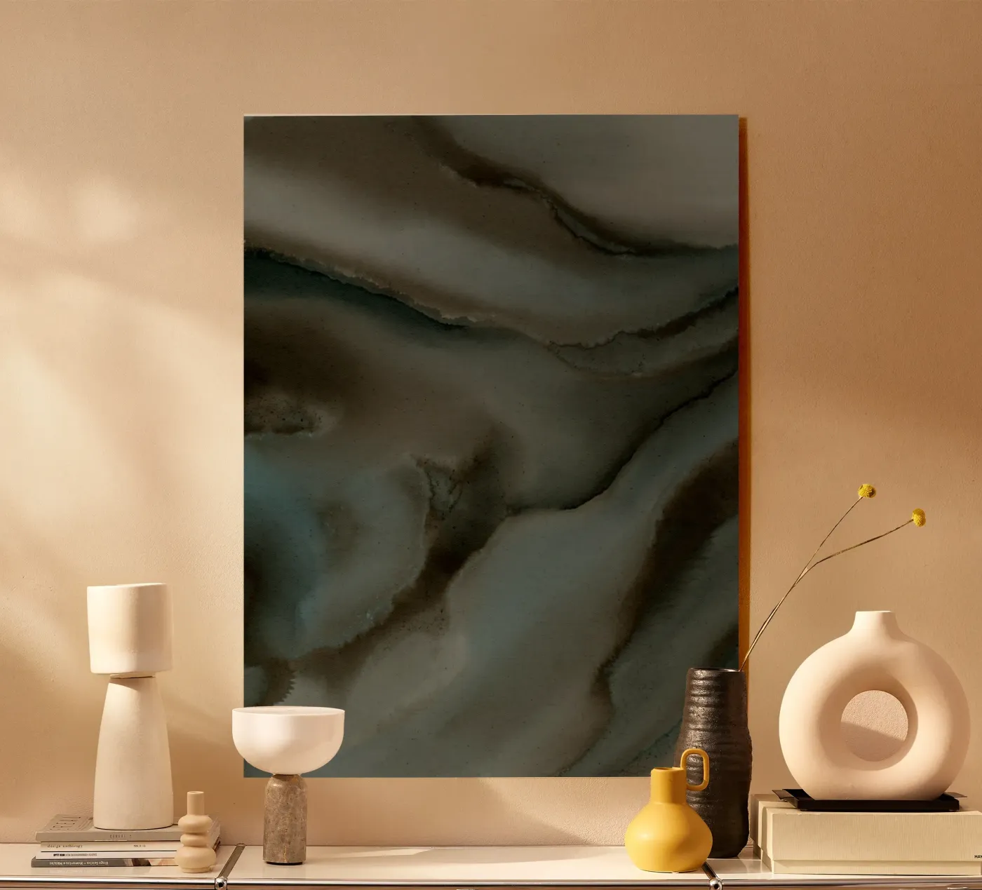 Wet Canvas 13 plexiglass da Shatha Al Dafai