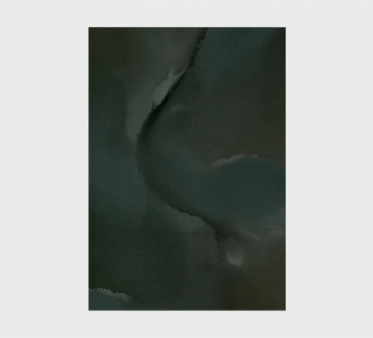 Wet Canvas 14 notebook by Shatha Al Dafai