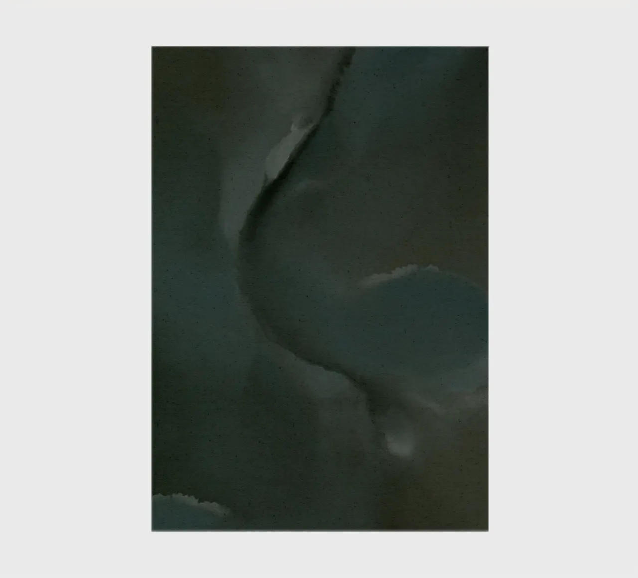 Wet Canvas 14 notebook by Shatha Al Dafai