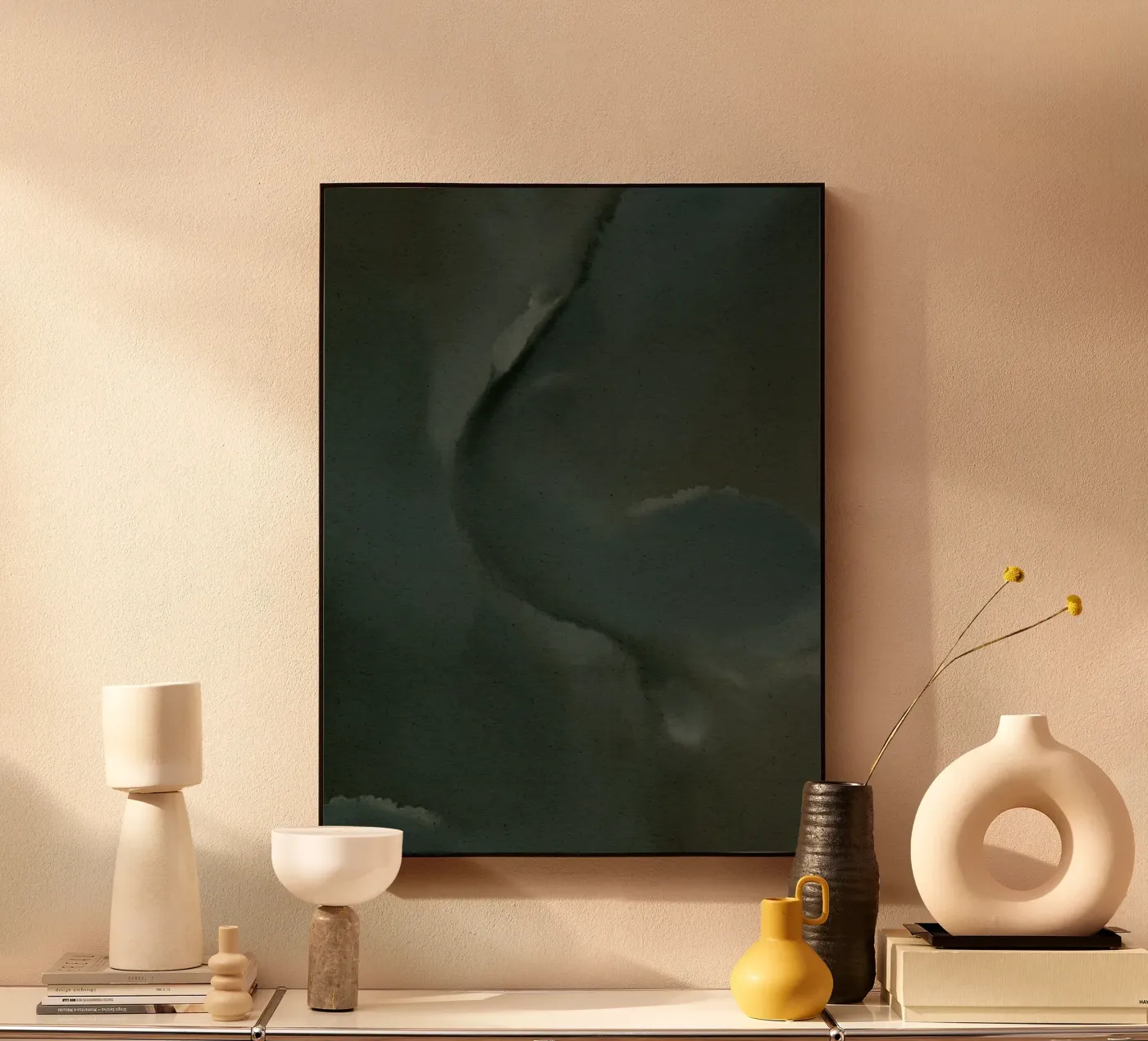 Wet Canvas 14 plexiglass da Shatha Al Dafai