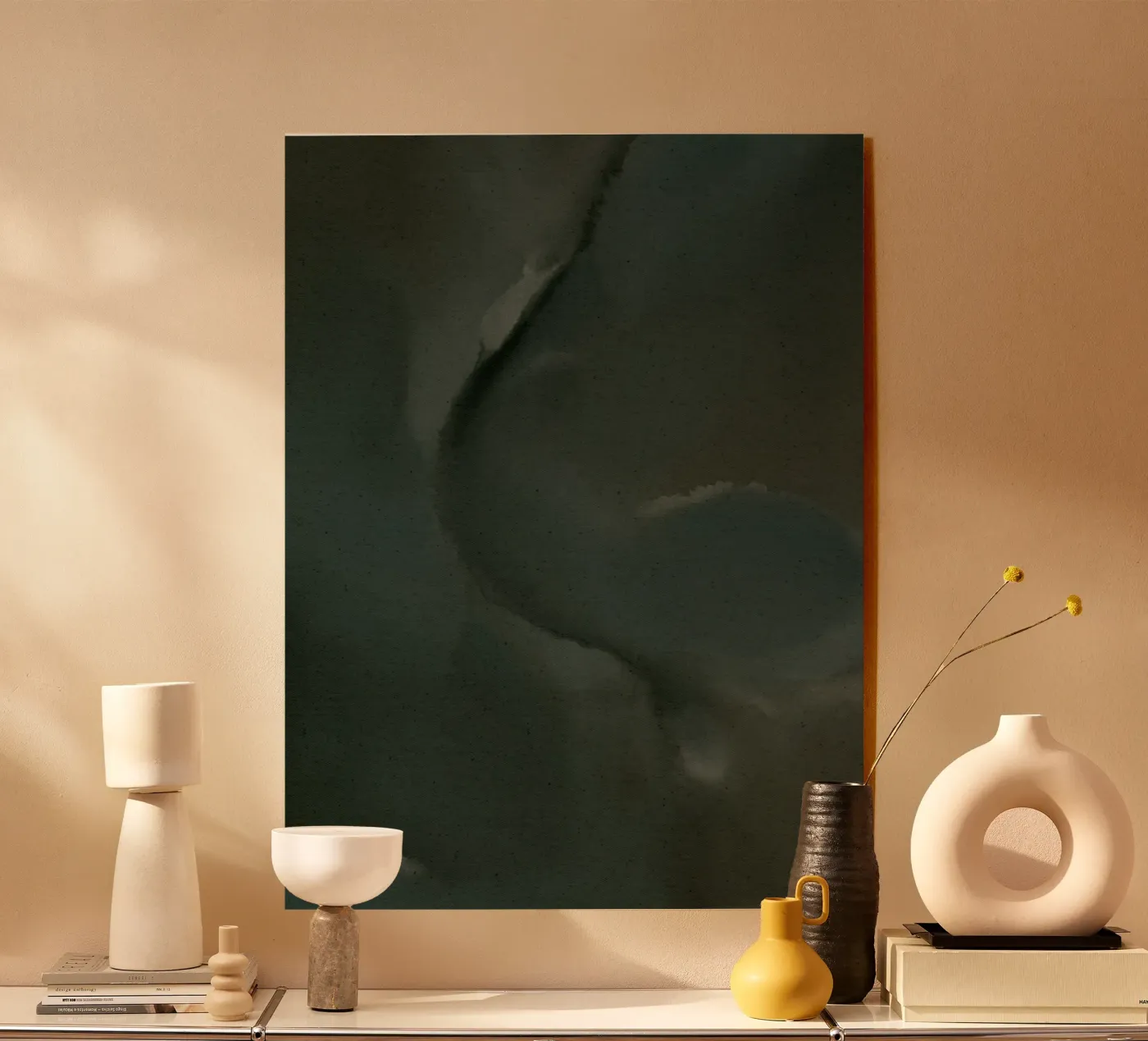 Wet Canvas 14 plexiglass da Shatha Al Dafai