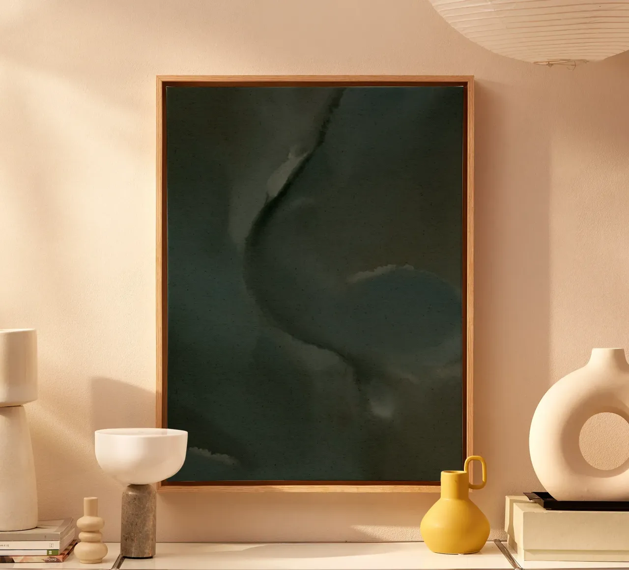 Wet Canvas 14 canvas met Baklijst van Shatha Al Dafai