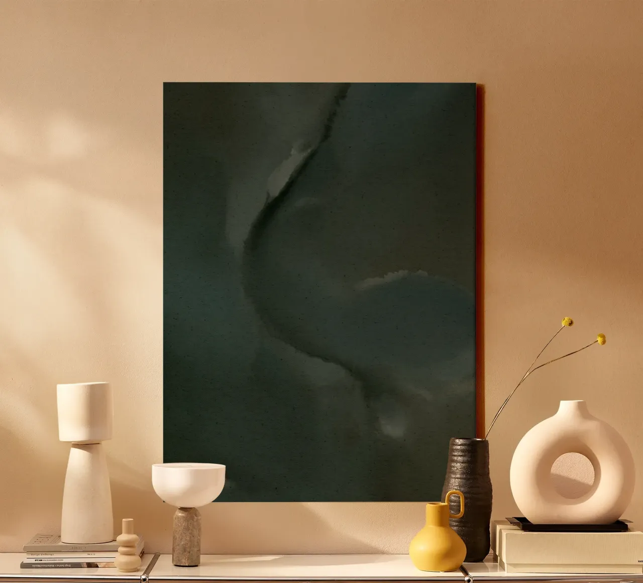 Wet Canvas 14 canvas met Baklijst van Shatha Al Dafai
