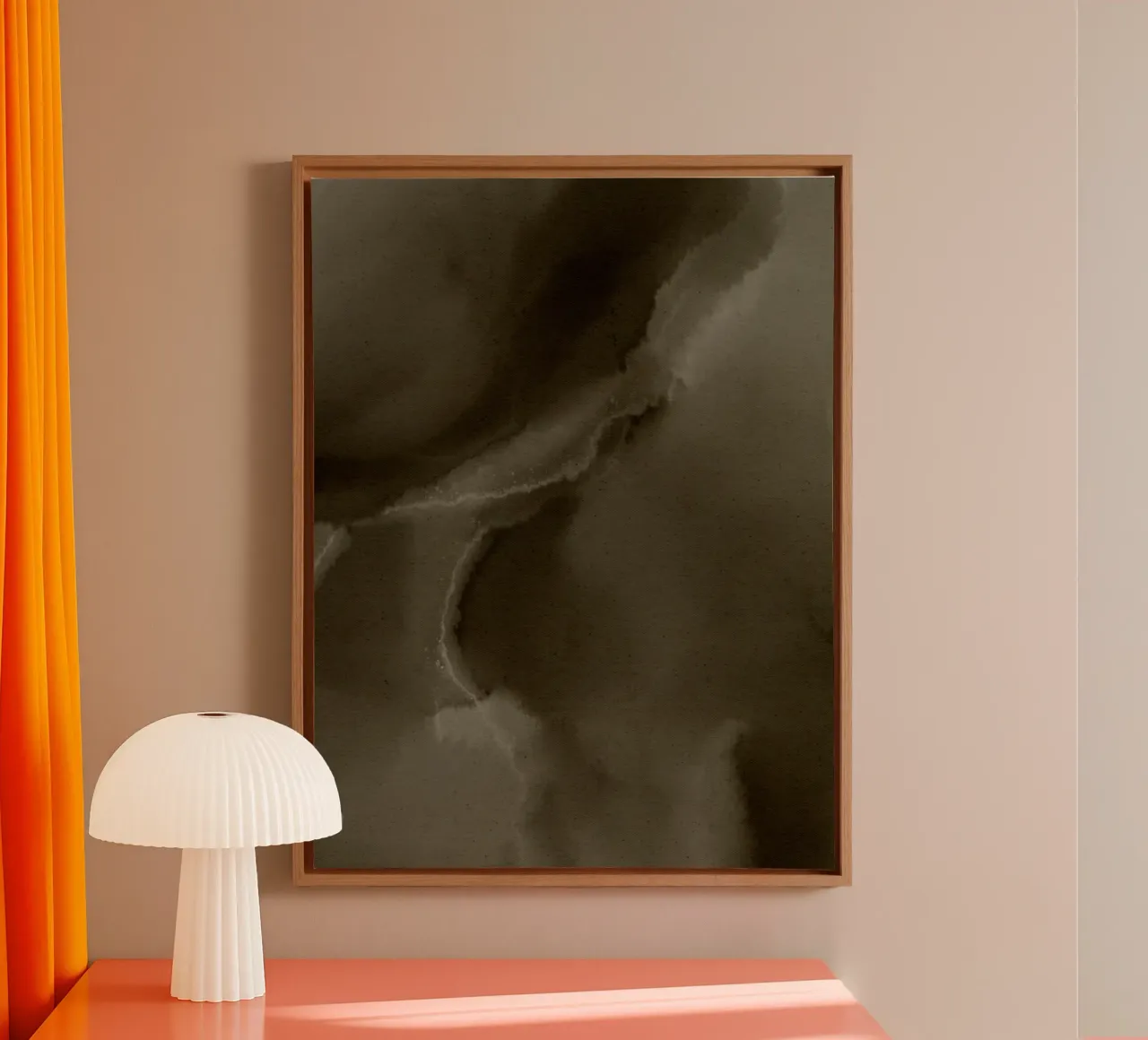 Wet Canvas 15 tela da Shatha Al Dafai