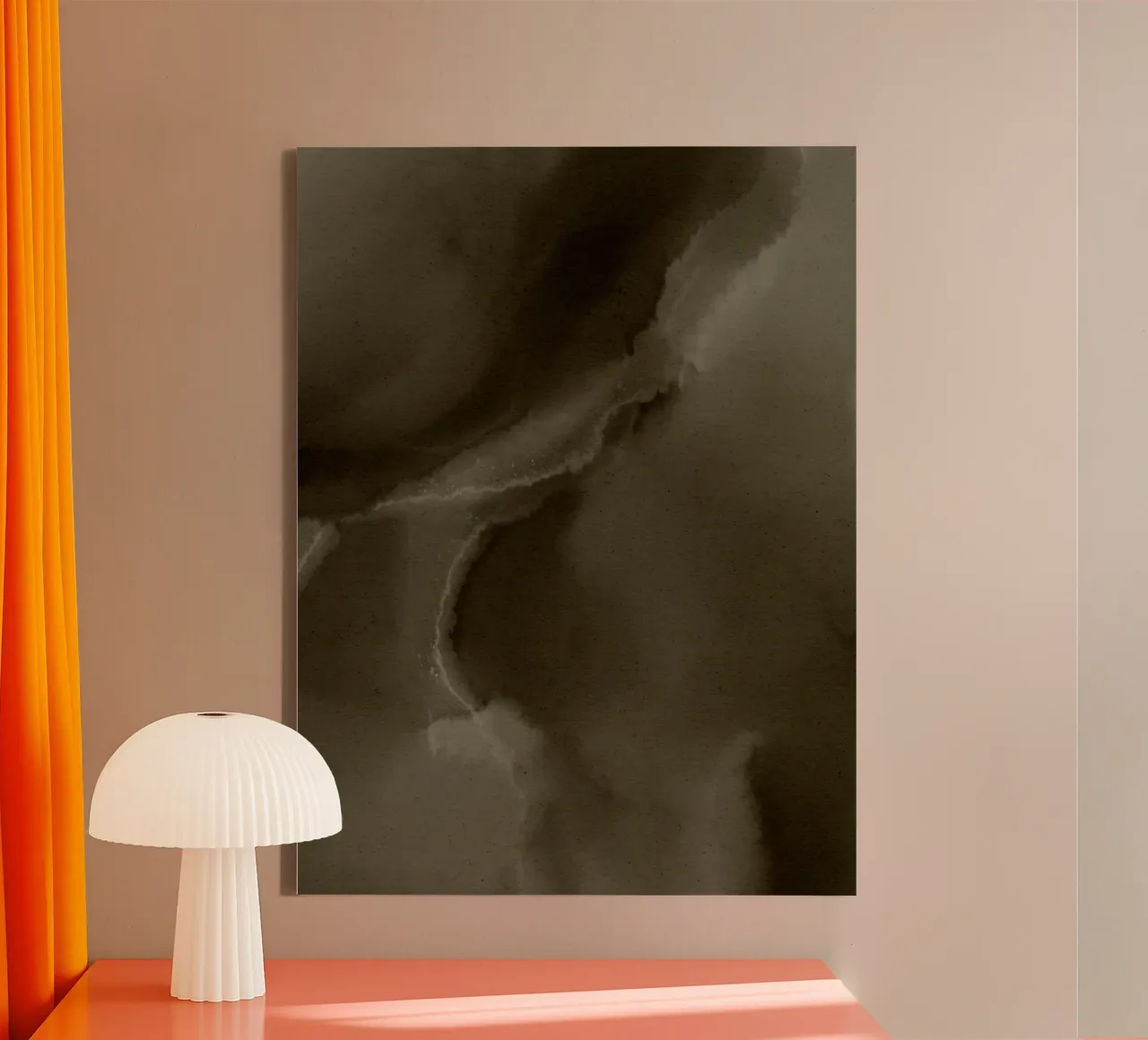 Wet Canvas 15 tela da Shatha Al Dafai