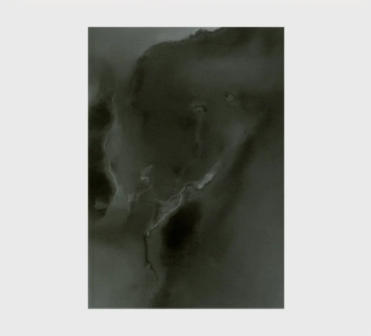 Wet Canvas 16 notebook by Shatha Al Dafai