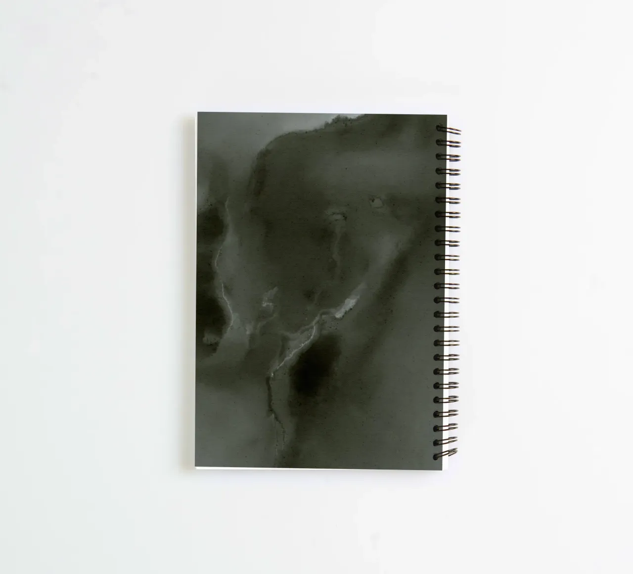 Wet Canvas 16 spiral notebook by Shatha Al Dafai