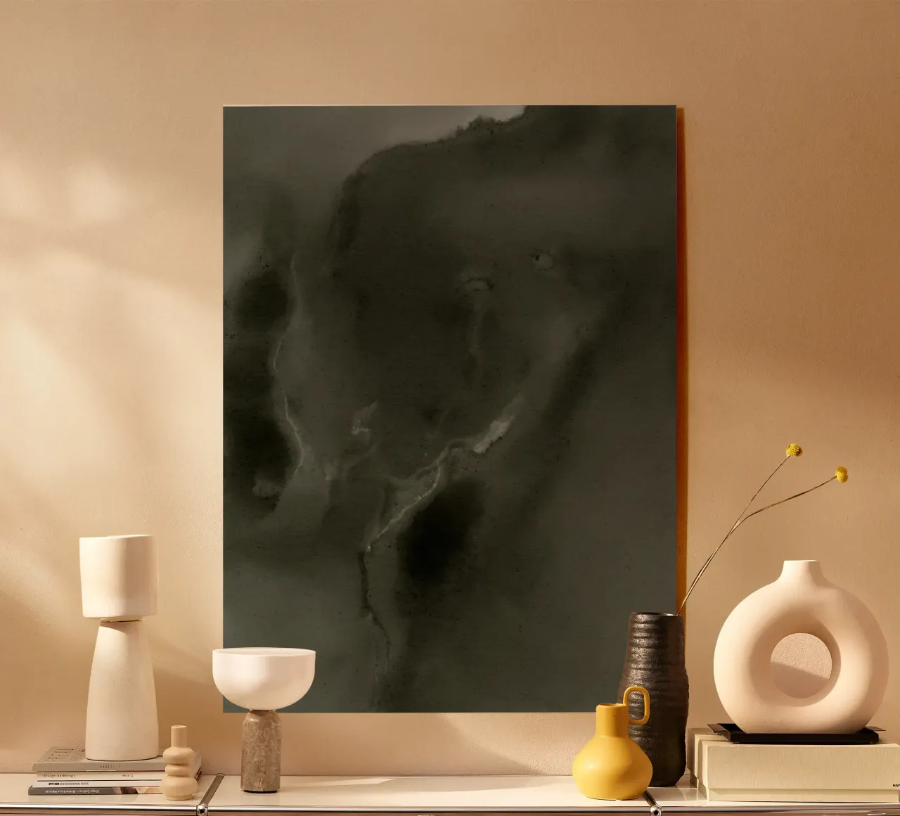 Wet Canvas 16 plexiglass da Shatha Al Dafai