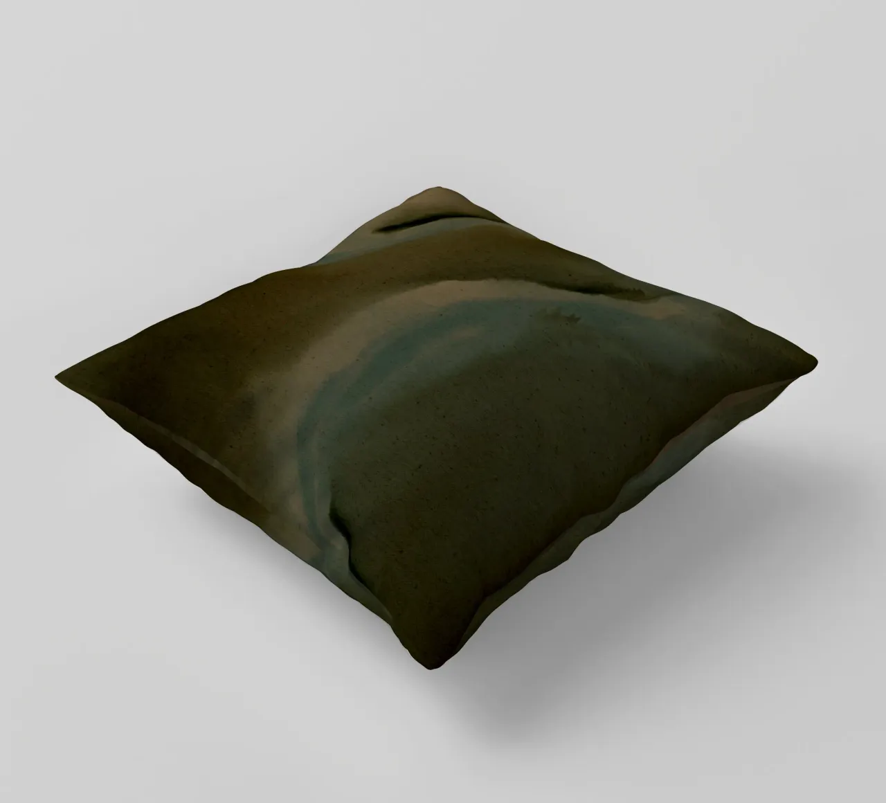 Wet Canvas 17 cuscino da Shatha Al Dafai