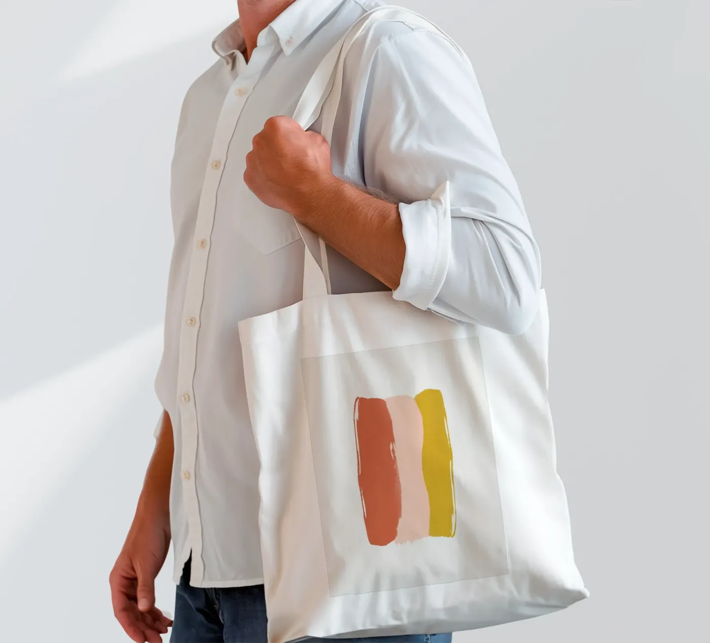 Sunset borsa in juta da Pure