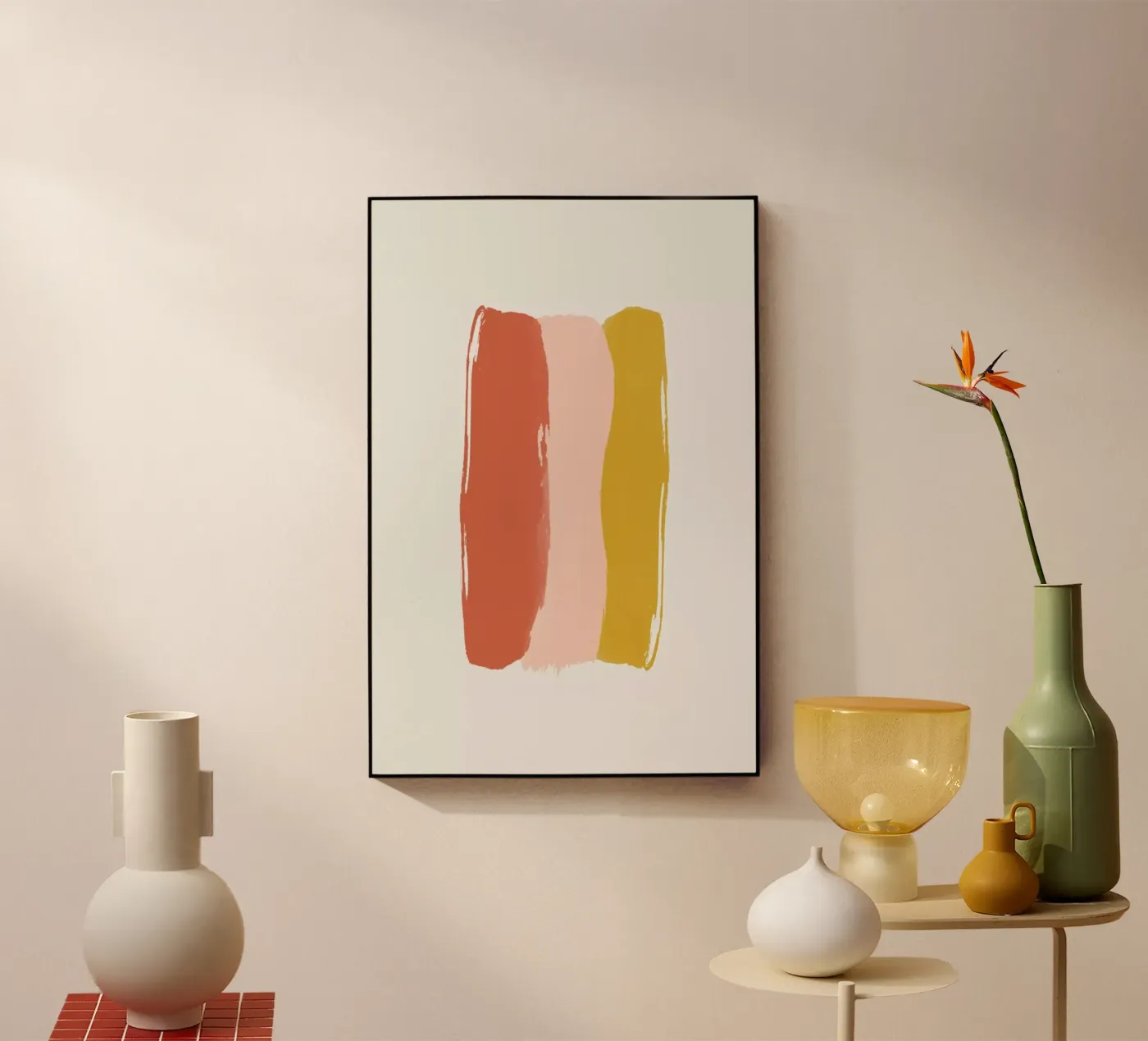 Sunset acryl van Pure