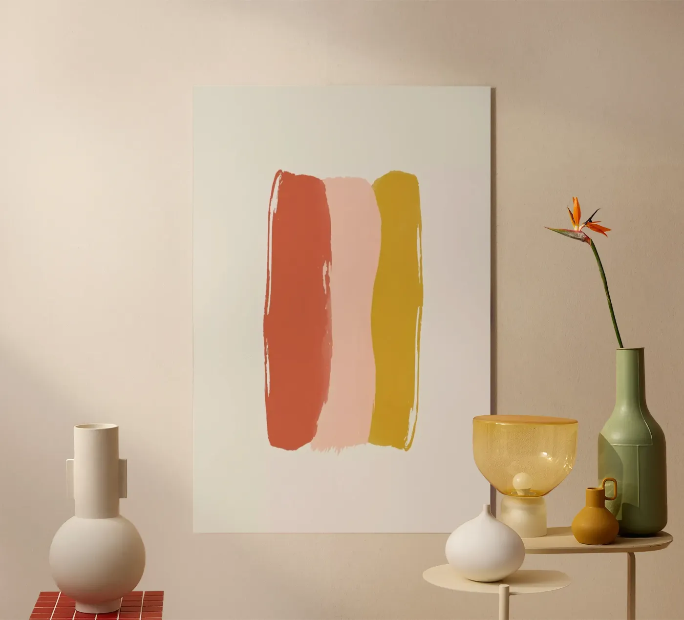 Sunset acryl van Pure