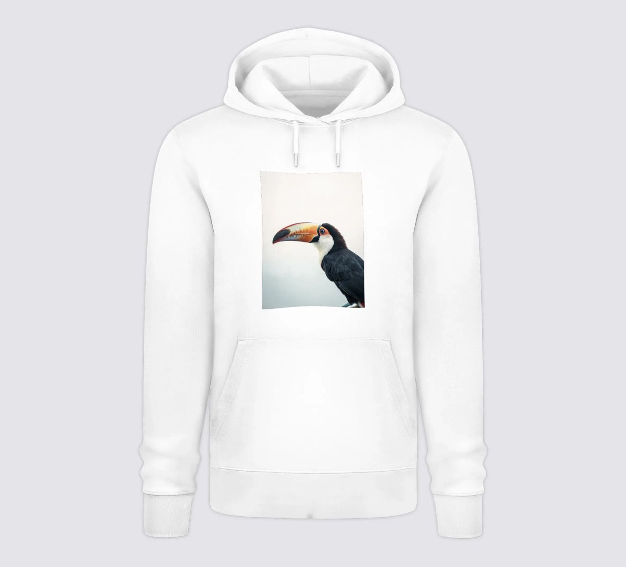 Un elegante tucano felpa con cappuccio da ARTVI-SHOP